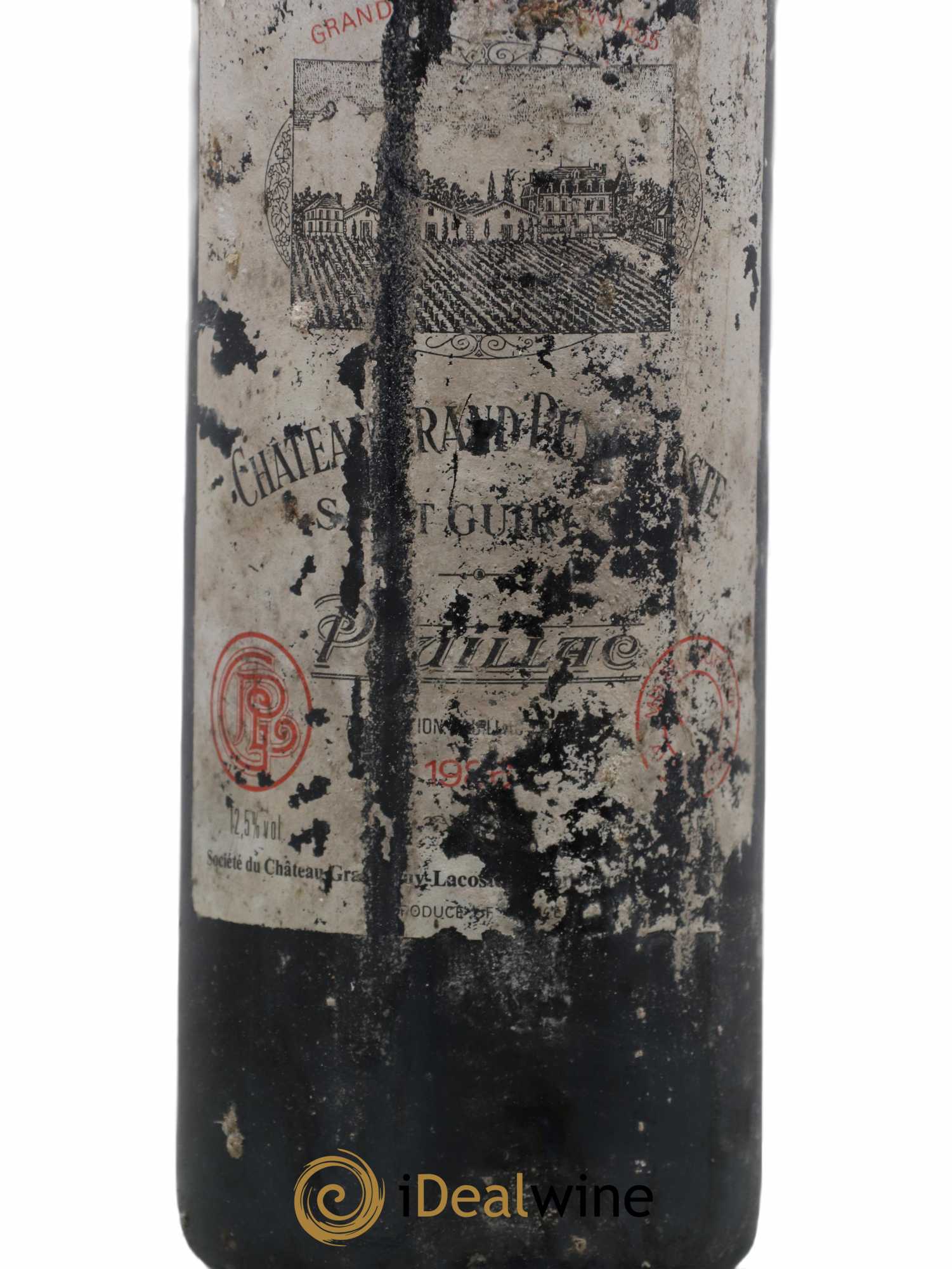 Château Grand Puy Lacoste 5ème Grand Cru Classé 1986 - Lot de 1 bouteille - 1