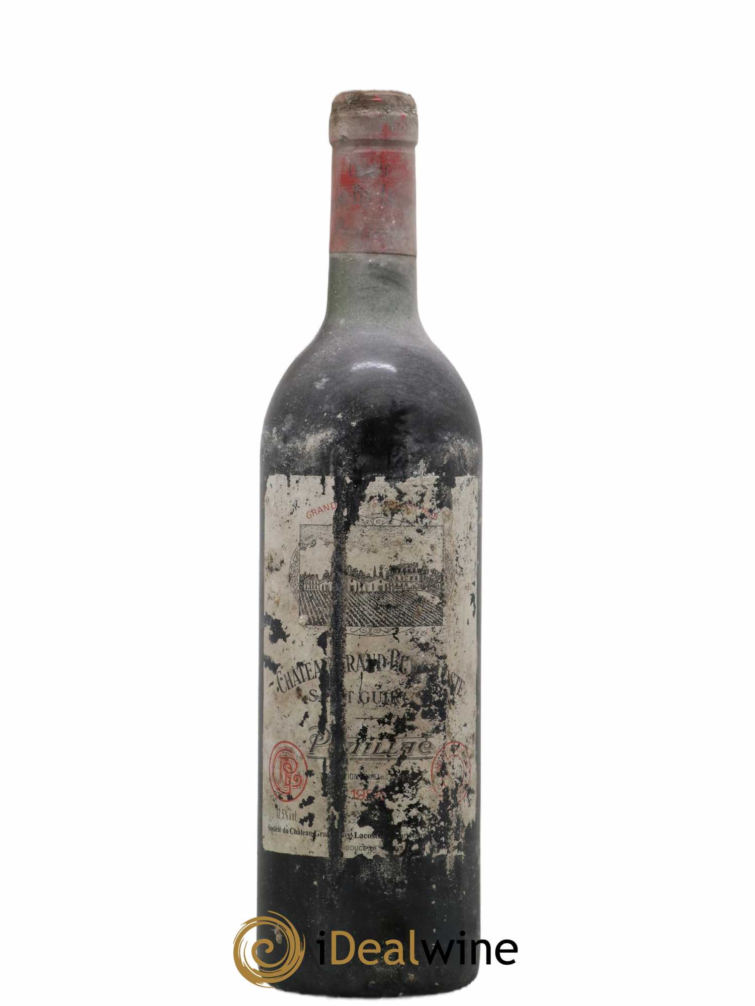Château Grand Puy Lacoste 5ème Grand Cru Classé 1986 - Lot de 1 bouteille - 0