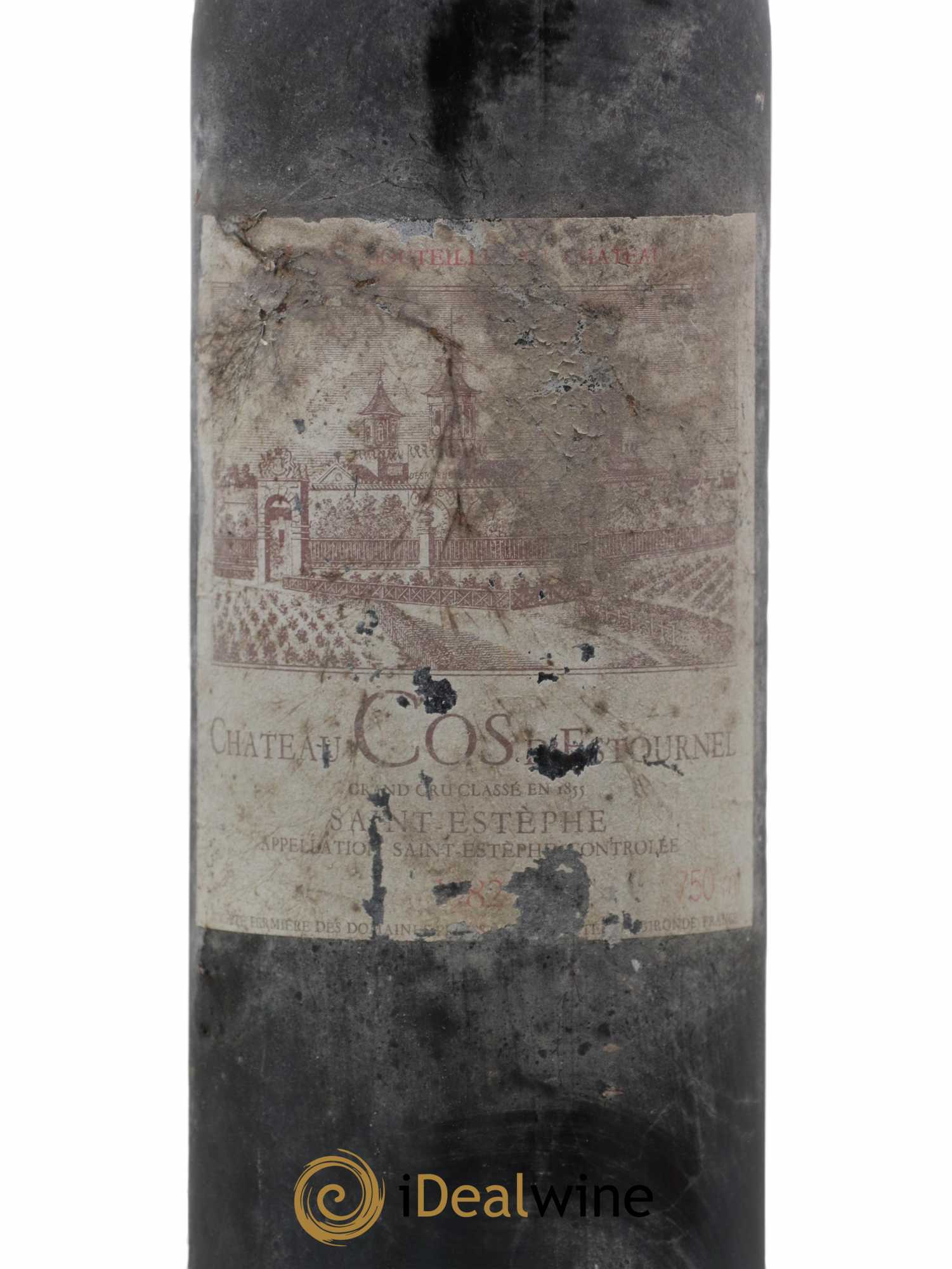 Cos d'Estournel 2ème Grand Cru Classé 1982 - Lot de 1 bouteille - 1