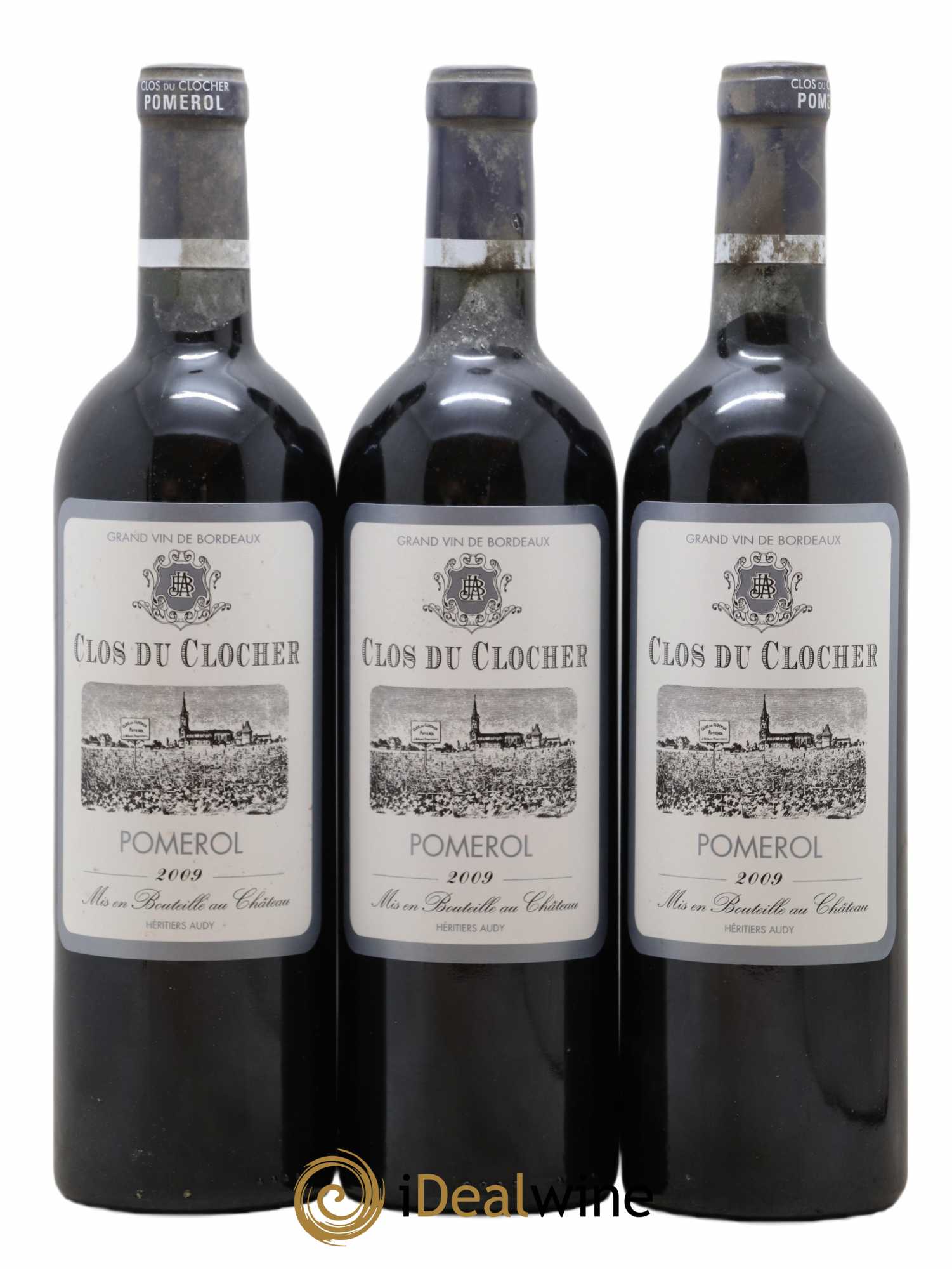 Clos du Clocher 2009 - Lot de 3 bouteilles - 0