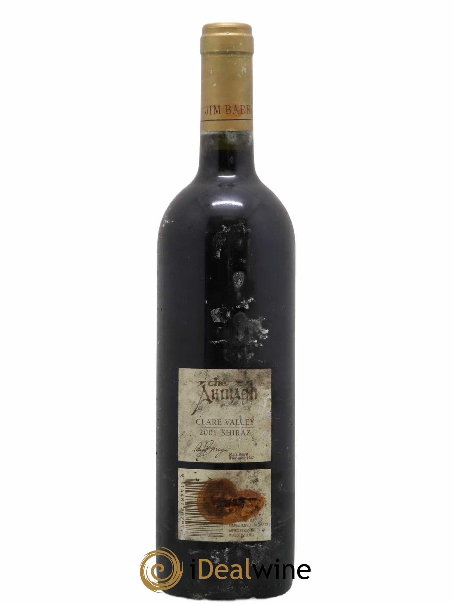 Clare Valley Jim Barry The Armagh Shiraz 2001 - Lot de 1 bouteille - 1