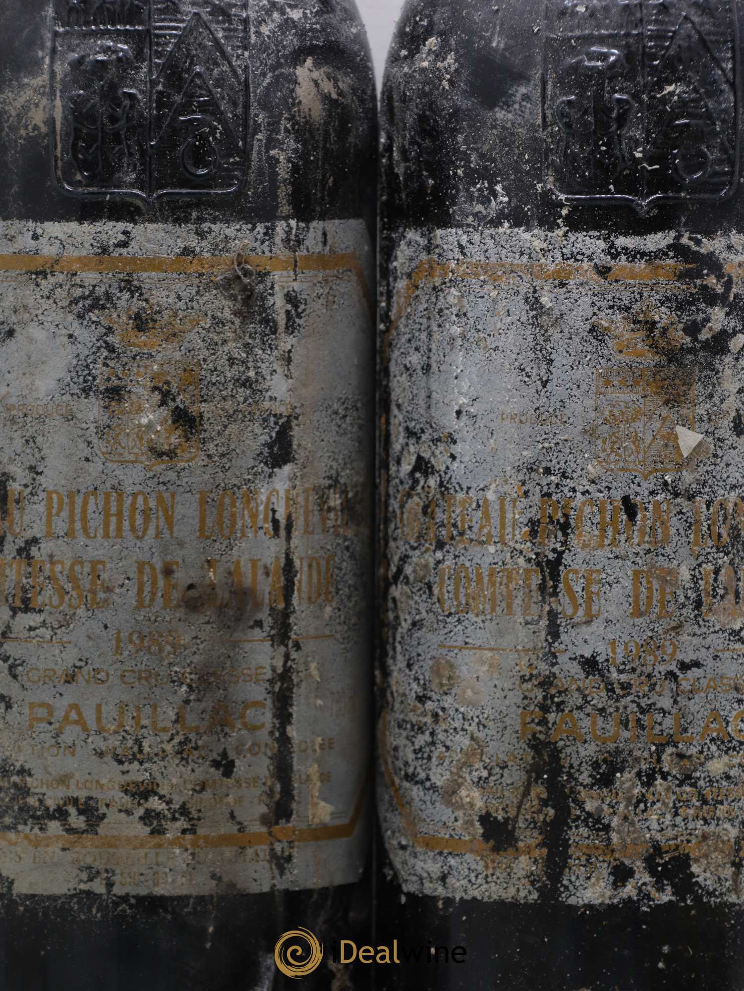 Château Pichon Longueville Comtesse de Lalande 2ème Grand Cru Classé 1989 - Lot de 2 bouteilles - 1