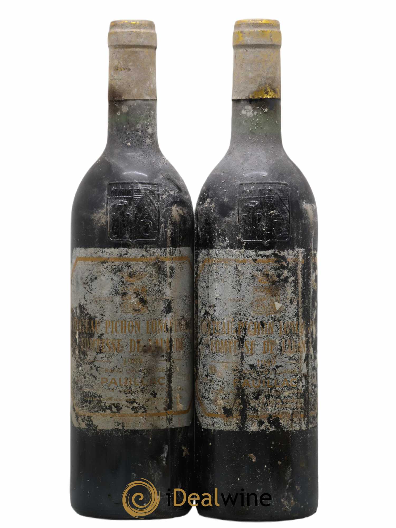 Château Pichon Longueville Comtesse de Lalande 2ème Grand Cru Classé 1989 - Lot de 2 bouteilles - 0