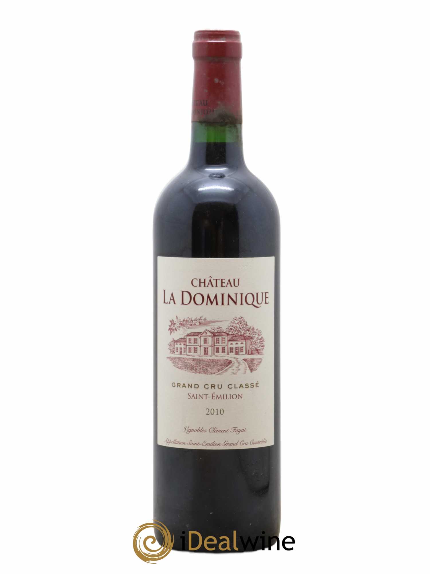 Château la Dominique Grand Cru Classé 2010 - Lot de 1 bouteille - 0