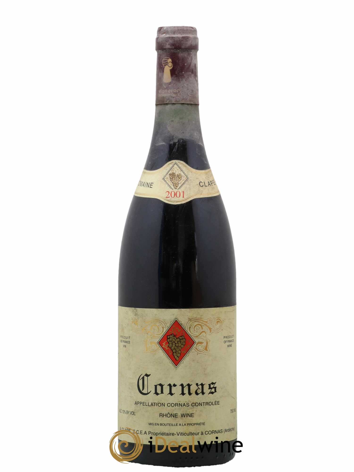Cornas Auguste Clape 2001 - Lot de 1 bouteille - 0