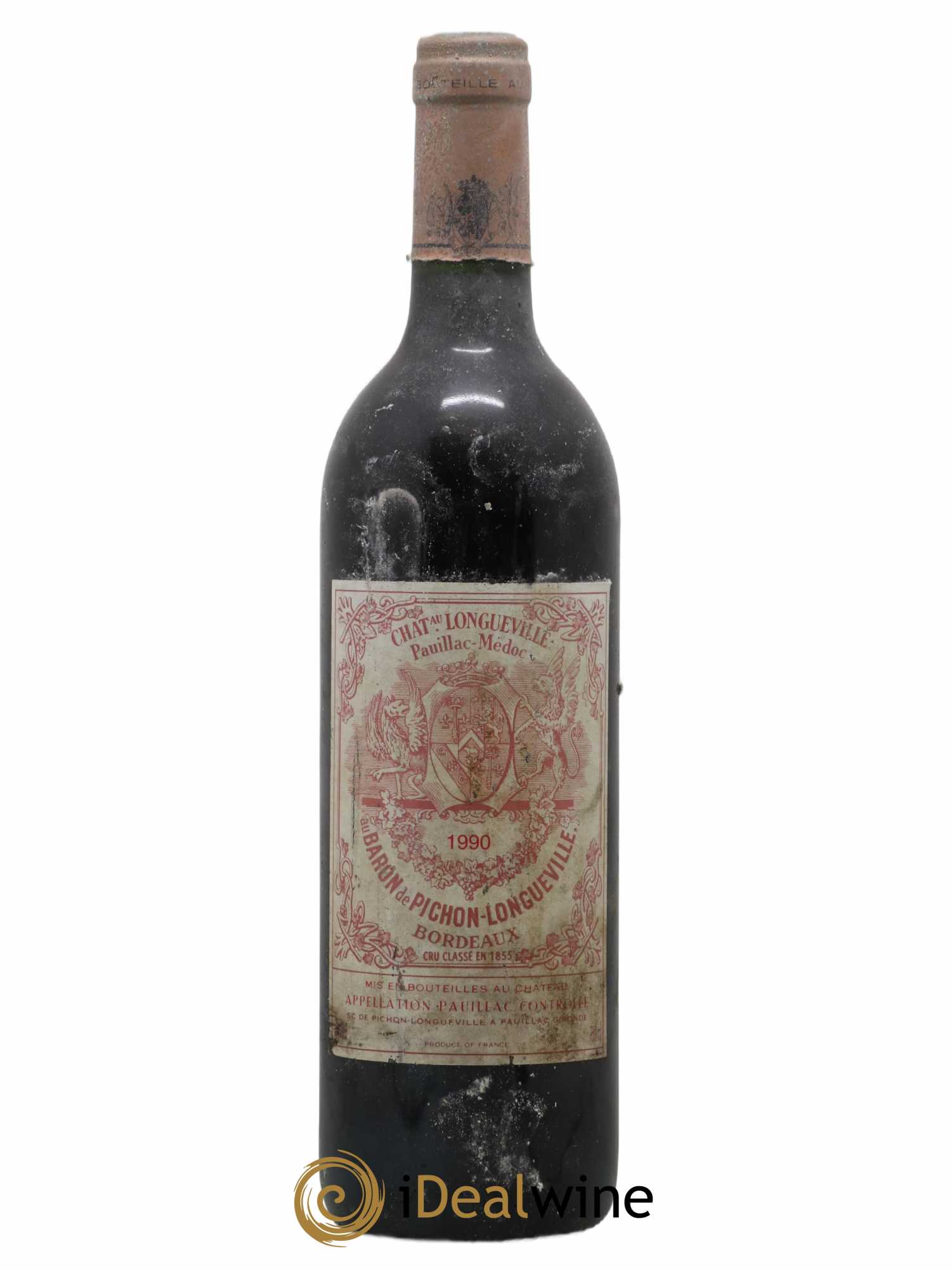 Pichon Longueville Baron 2ème Grand Cru Classé 1990 - Lot de 1 bouteille - 0
