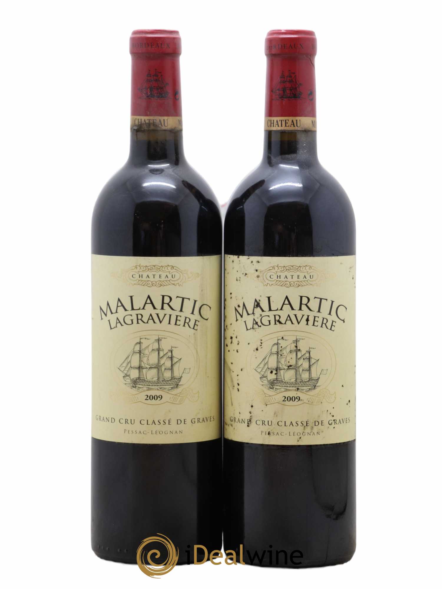 Château Malartic-Lagravière Cru Classé de Graves 2009 - Lot de 2 bouteilles - 0