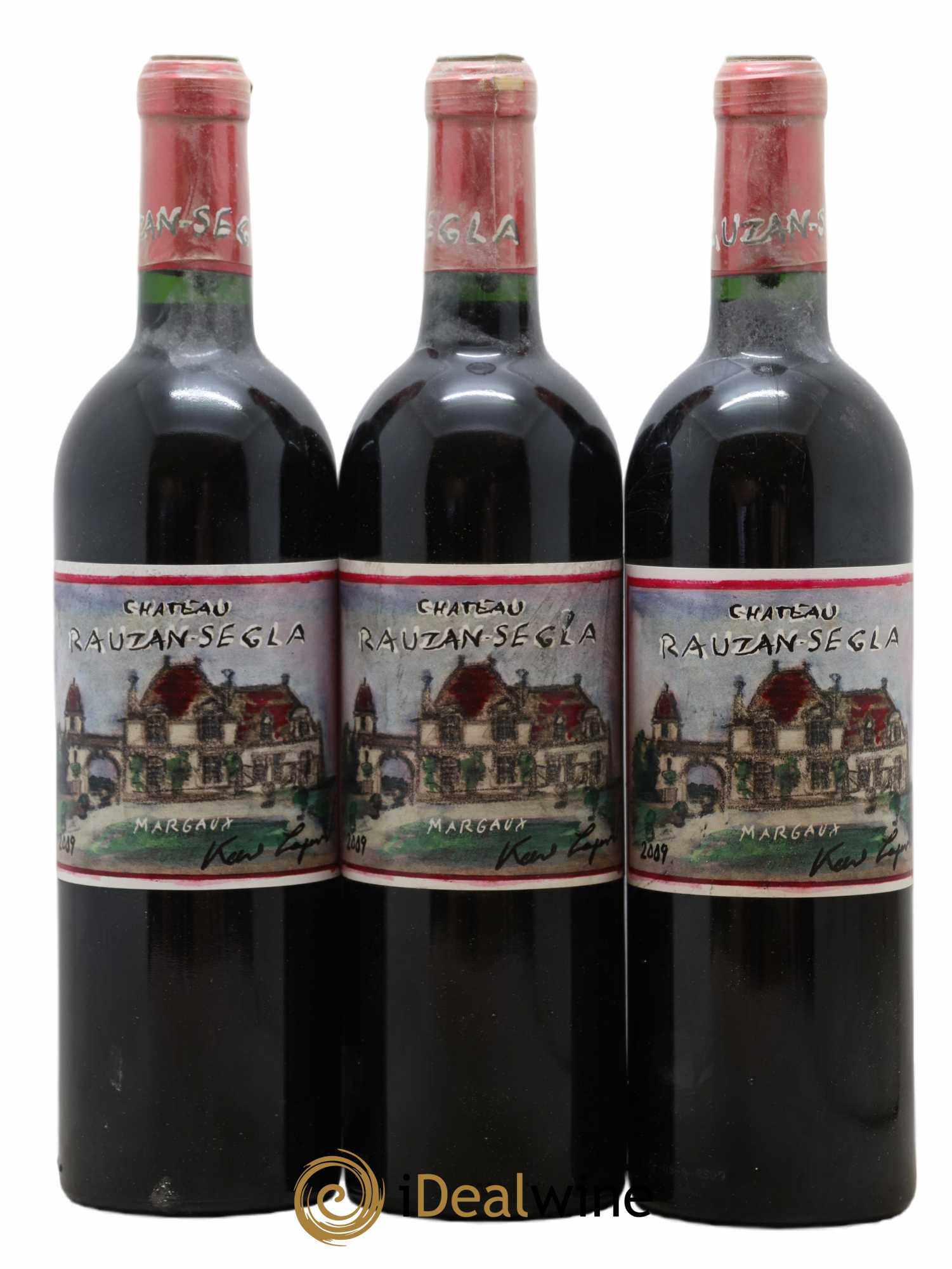 Château Rauzan Ségla Grand Cru Classé 2009 - Lot de 3 bouteilles - 0