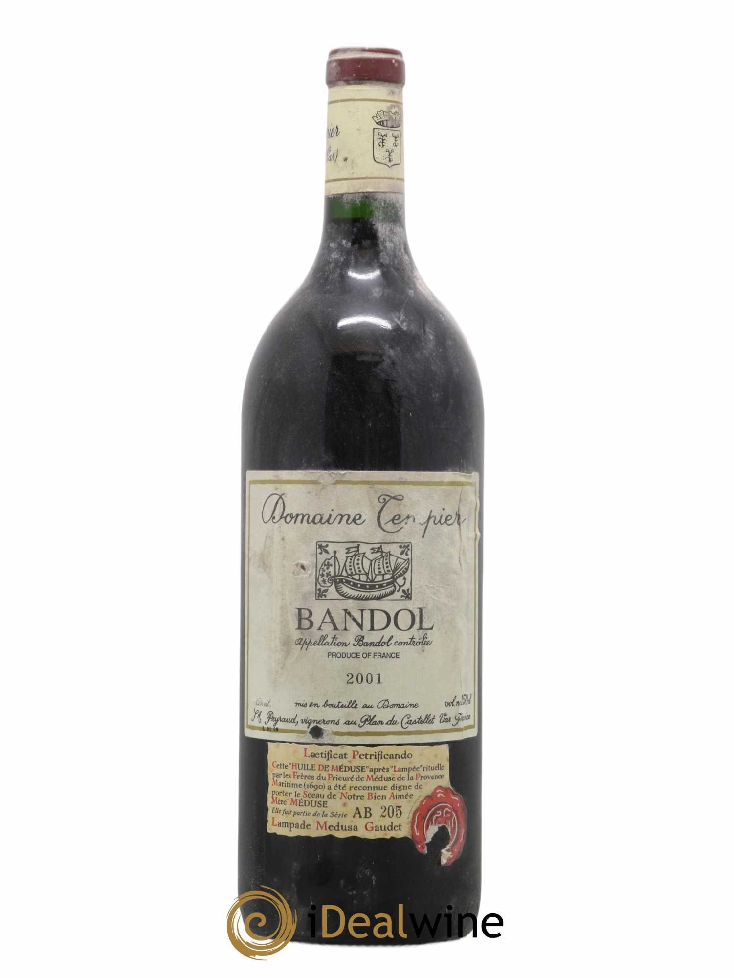 Bandol Domaine Tempier Famille Peyraud 2001 - Lot de 1 magnum - 0