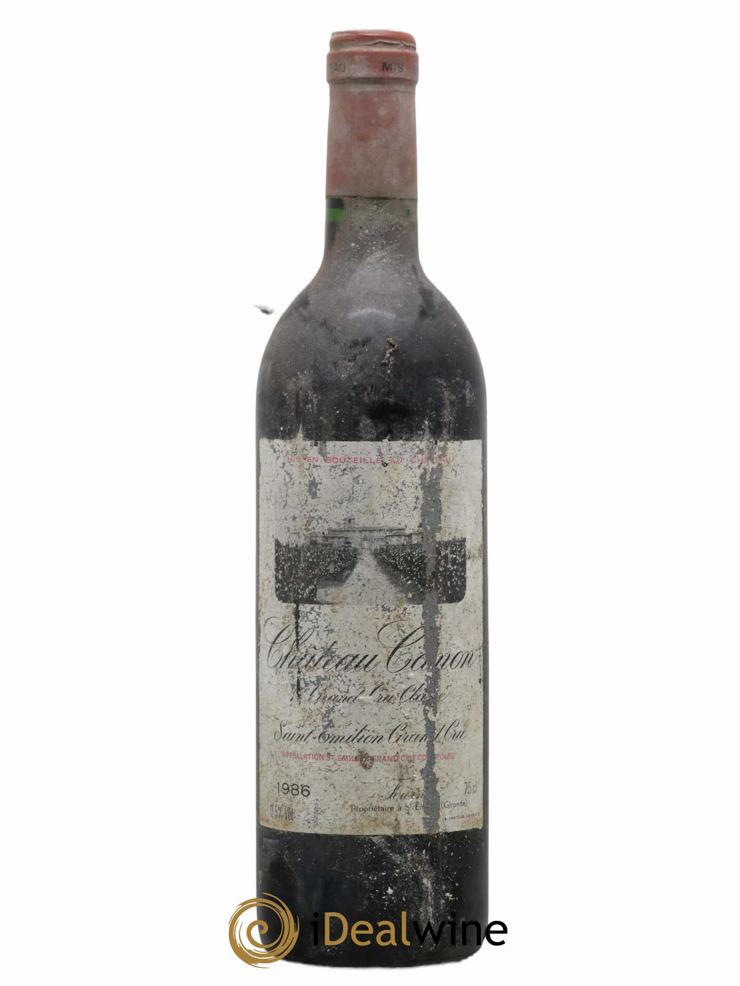 Château Canon 1er Grand Cru Classé B 1986 - Lot de 1 bouteille - 0