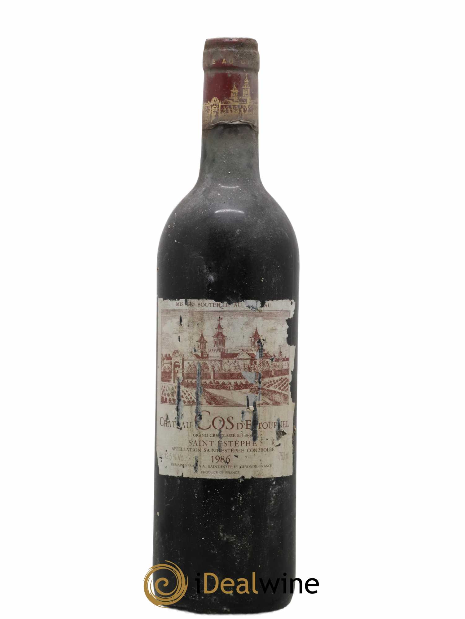 Cos d'Estournel 2ème Grand Cru Classé 1986 - Lot de 1 bouteille - 0