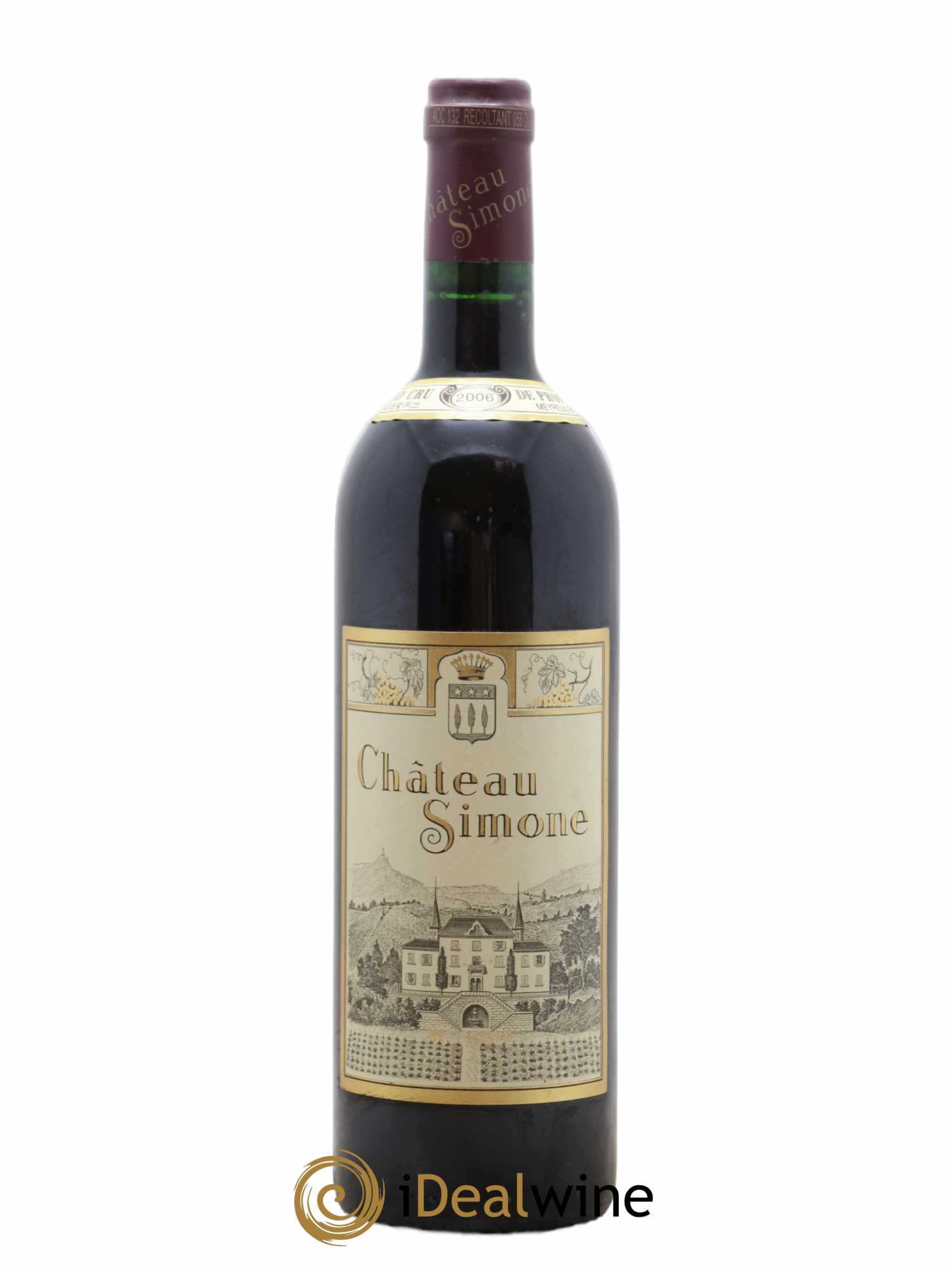 Palette Château Simone Famille Rougier 2006 - Lot de 1 bouteille - 0