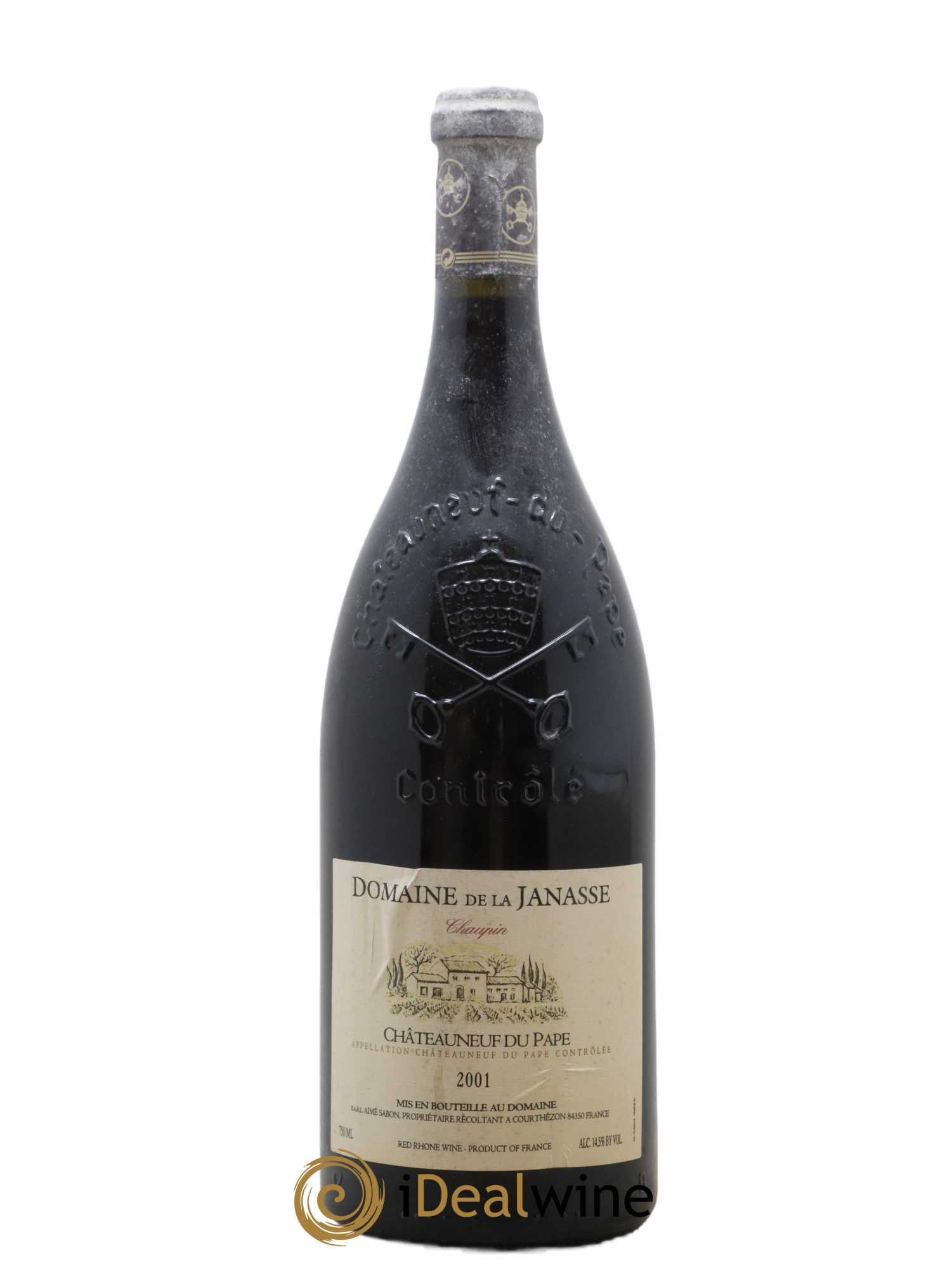 Châteauneuf-du-Pape Cuvée Chaupin La Janasse (Domaine de) 2001 - Lot de 1 magnum - 0