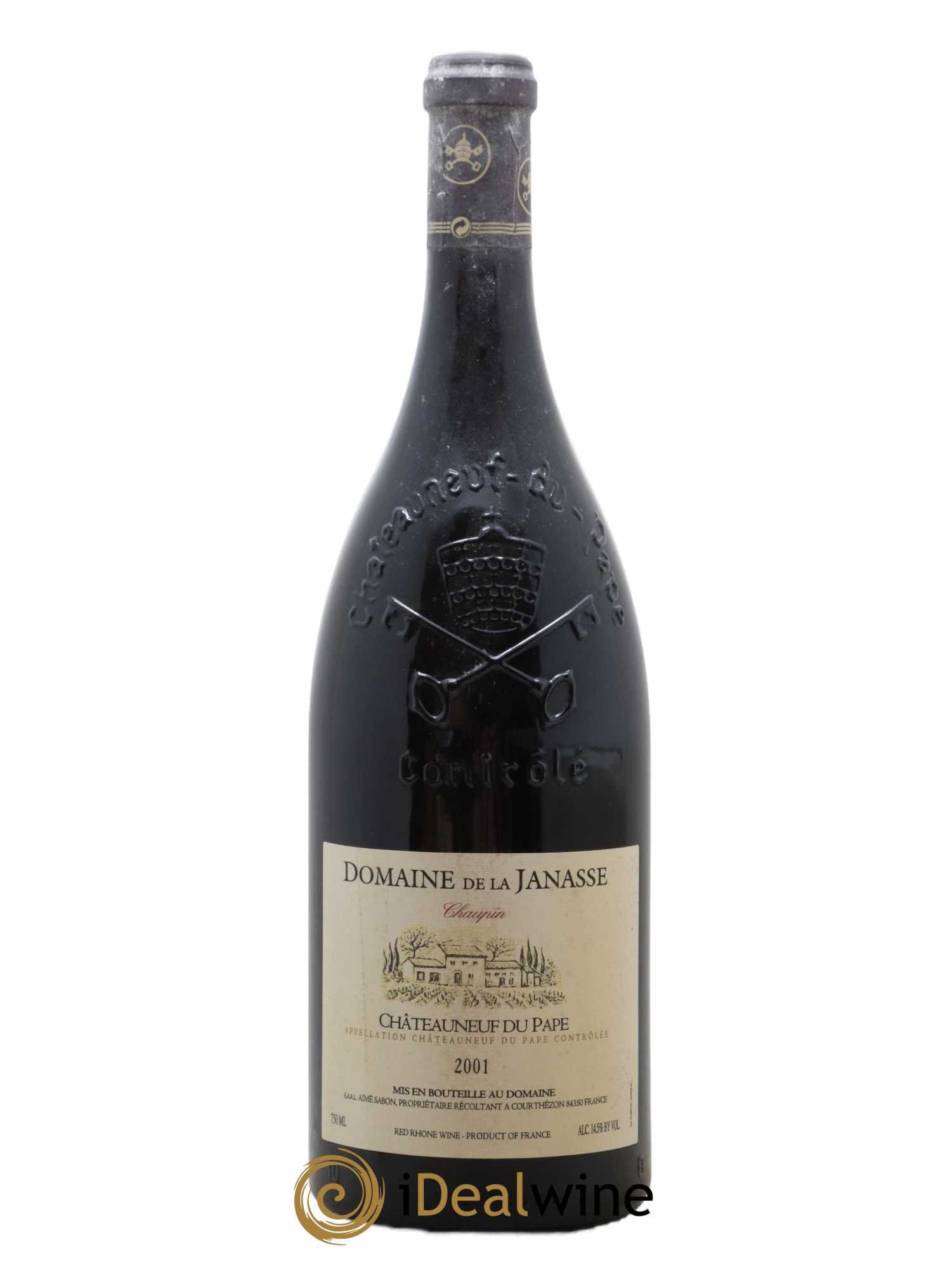 Châteauneuf-du-Pape Cuvée Chaupin La Janasse (Domaine de) 2001 - Lot de 1 magnum - 0