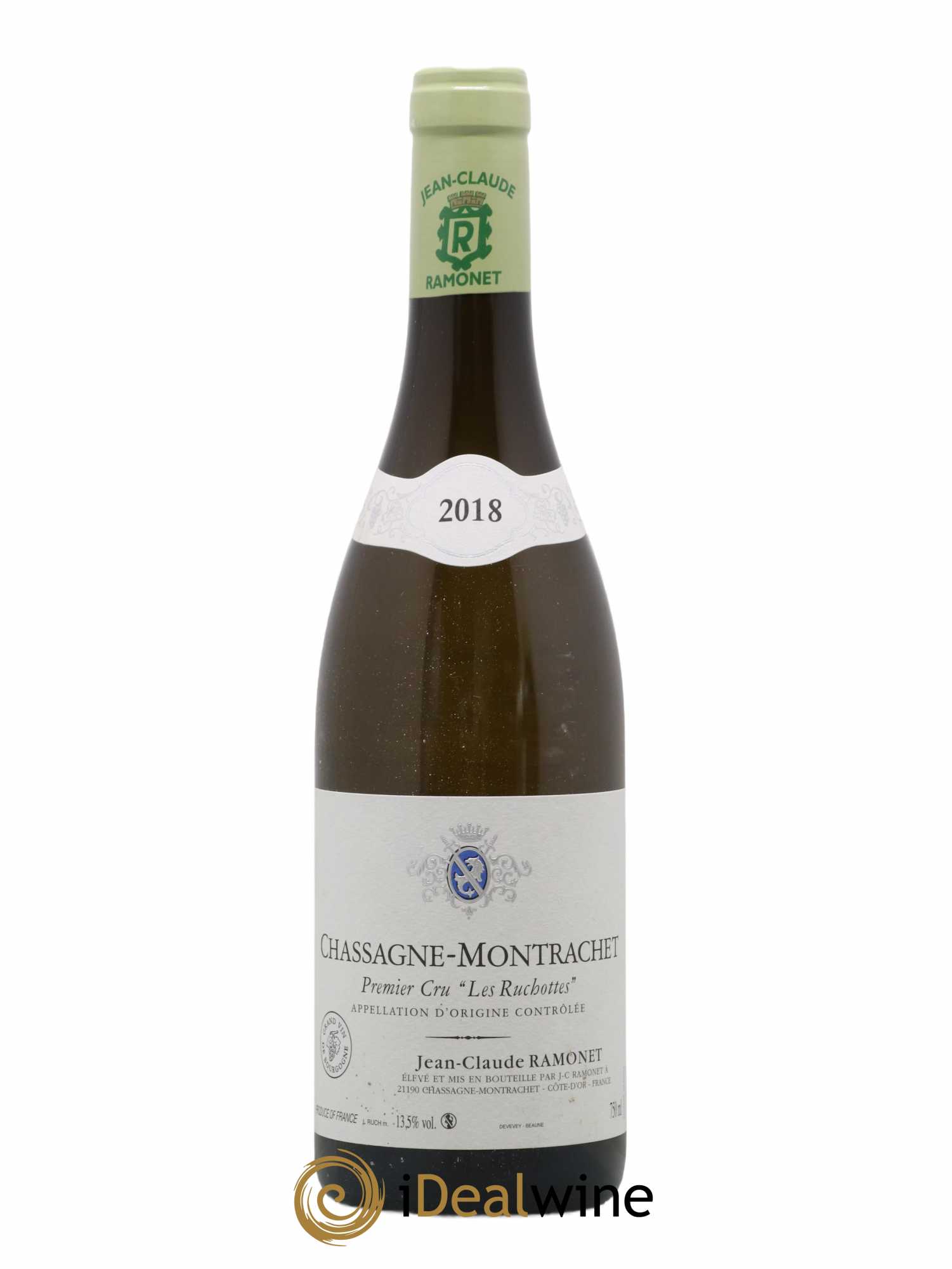 Chassagne-Montrachet 1er Cru Les Ruchottes Ramonet (Domaine) 2018 - Lot de 1 bouteille - 0