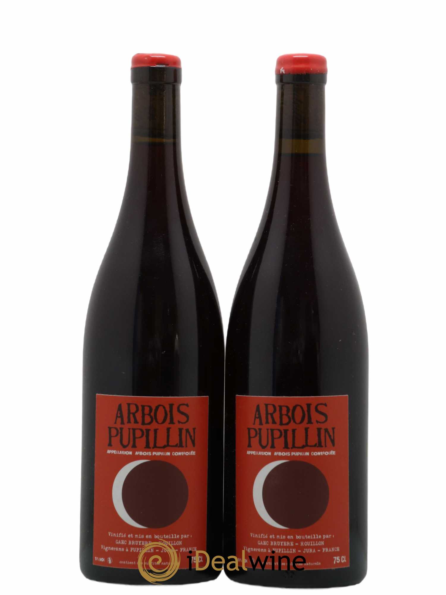 Arbois-Pupillin Ploussard En Aspis Adeline Houillon & Renaud Bruyère 2019 - Lot de 2 bouteilles - 0