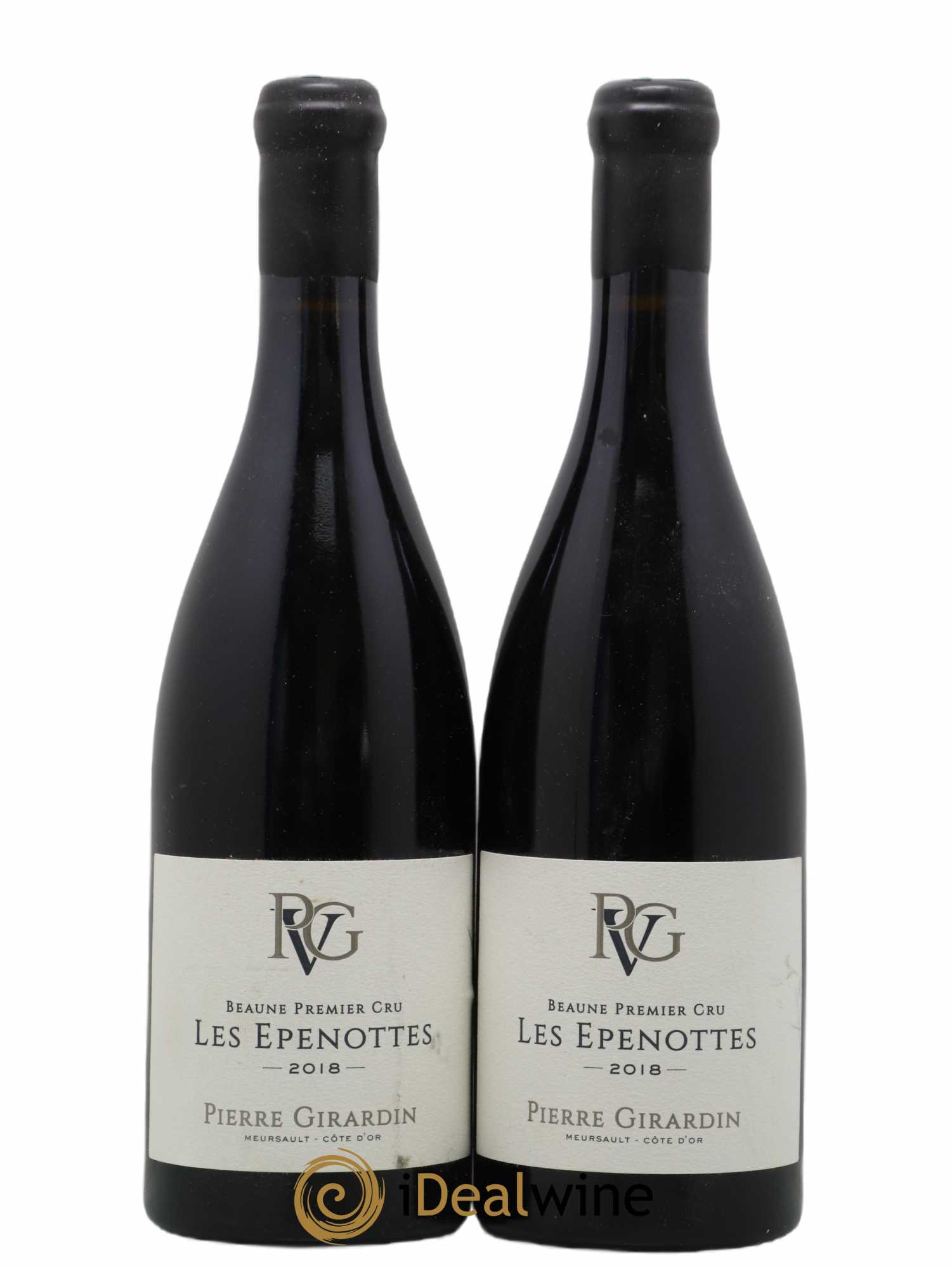 Beaune 1er Cru Les Epenottes Pierre Girardin 2018 - Lot de 2 bouteilles - 0