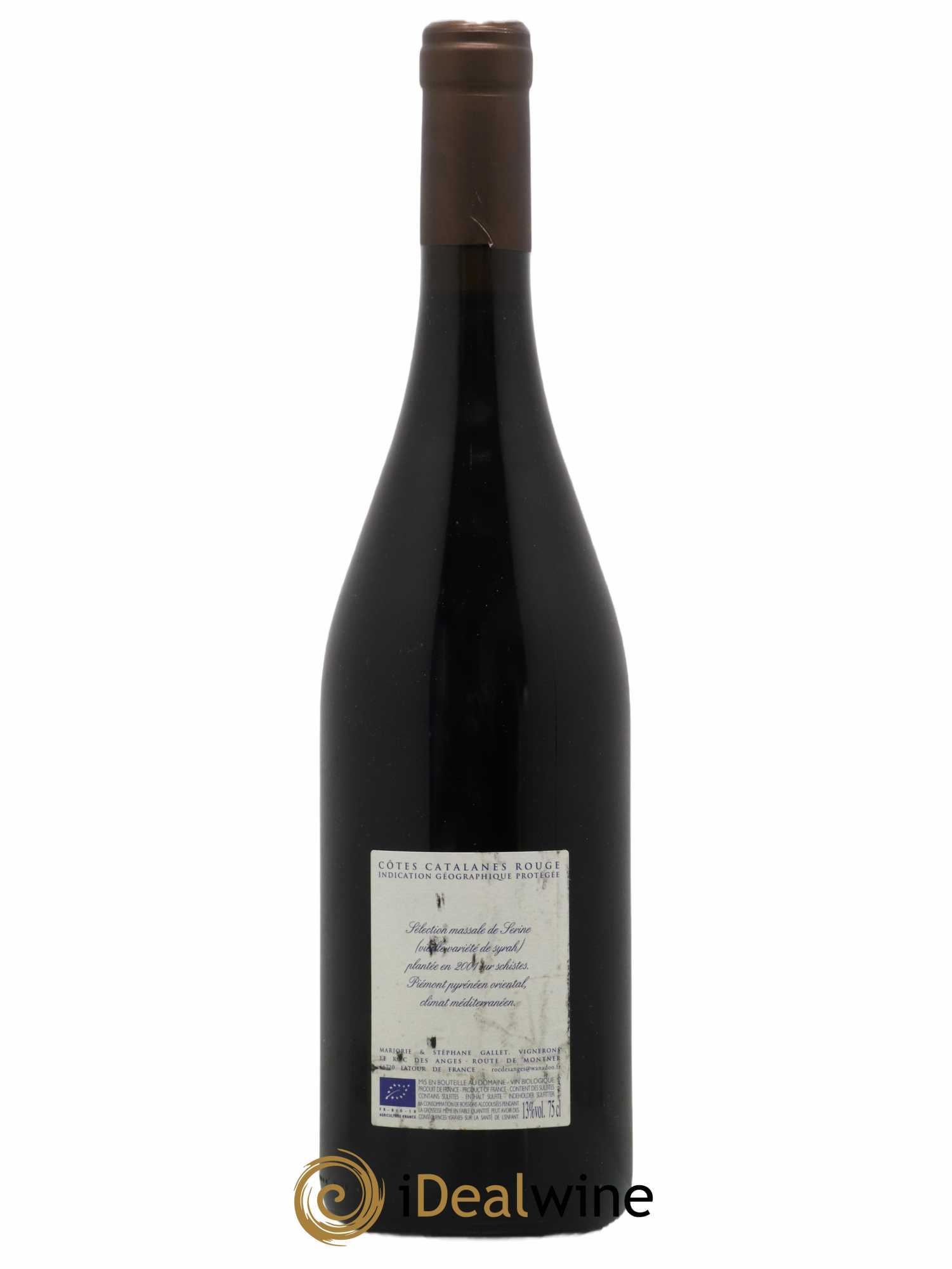 Côtes Catalanes Roc des Anges Australe Marjorie et Stéphane Gallet 2015 - Lot de 1 bouteille - 1