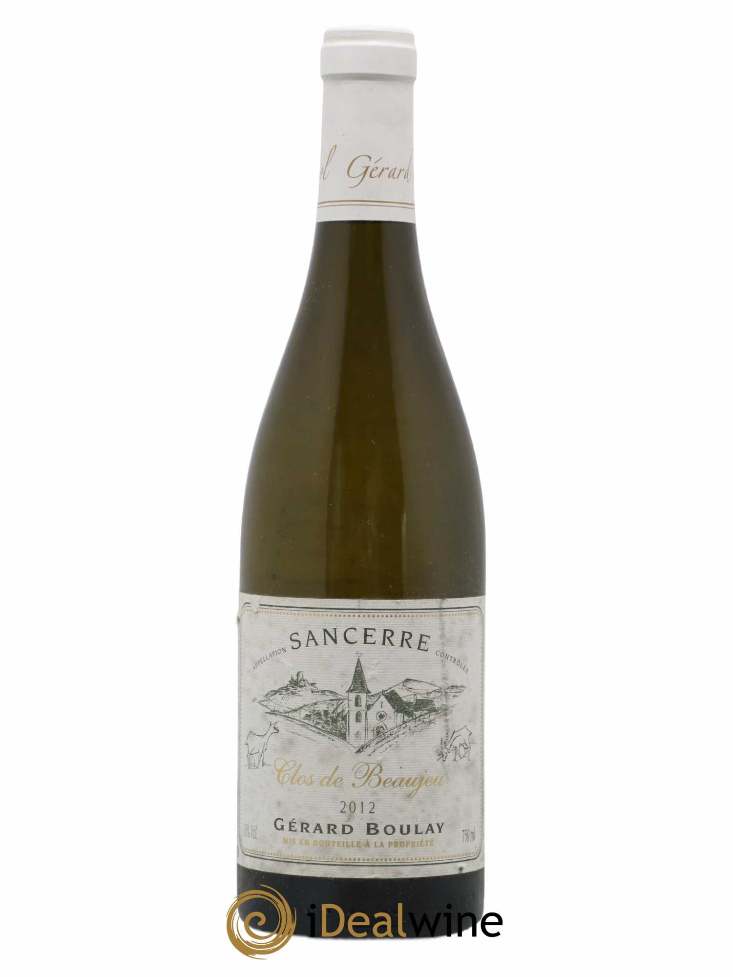 Sancerre Clos de Beaujeu Gérard Boulay 2012 - Lot de 1 bouteille - 0