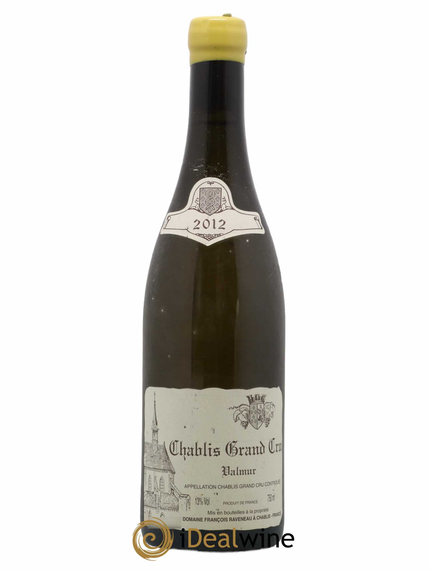 Chablis Grand Cru Valmur Raveneau (Domaine) 2012 - Lot de 1 bouteille - 0