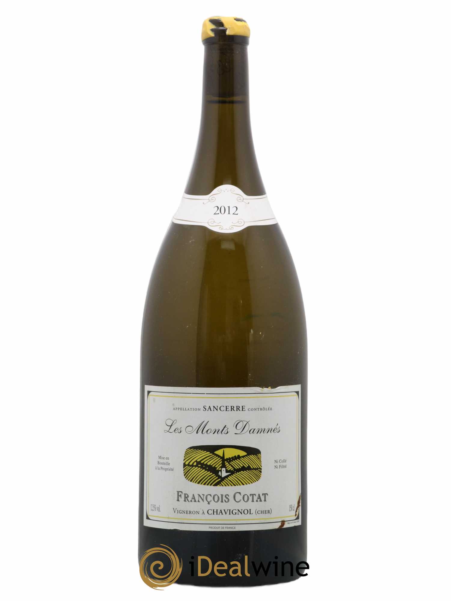 Sancerre Les Monts Damnés François Cotat 2012 - Lot de 1 magnum - 0