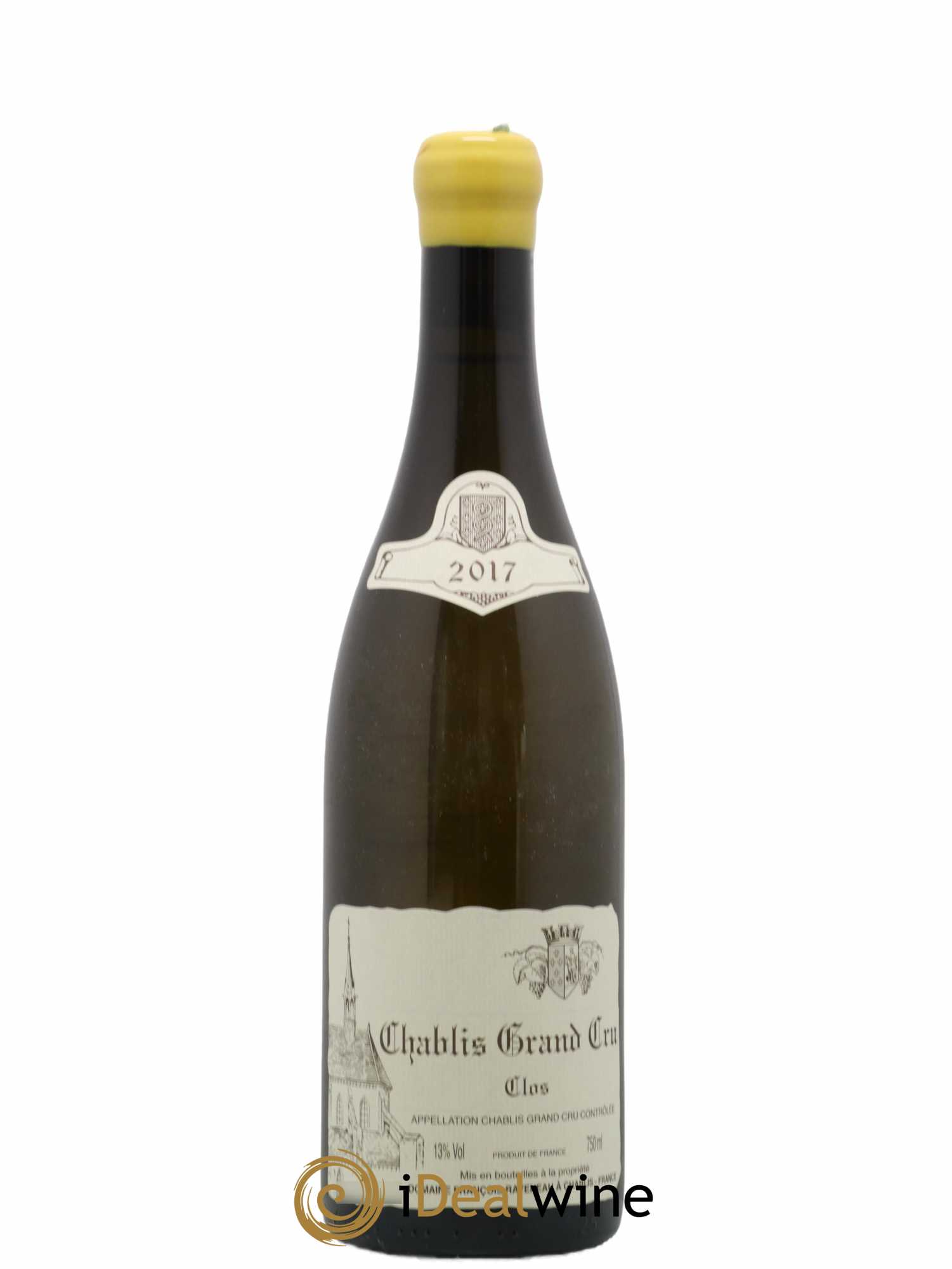 Chablis Grand Cru Clos Raveneau (Domaine) 2017 - Lot de 1 bouteille - 0