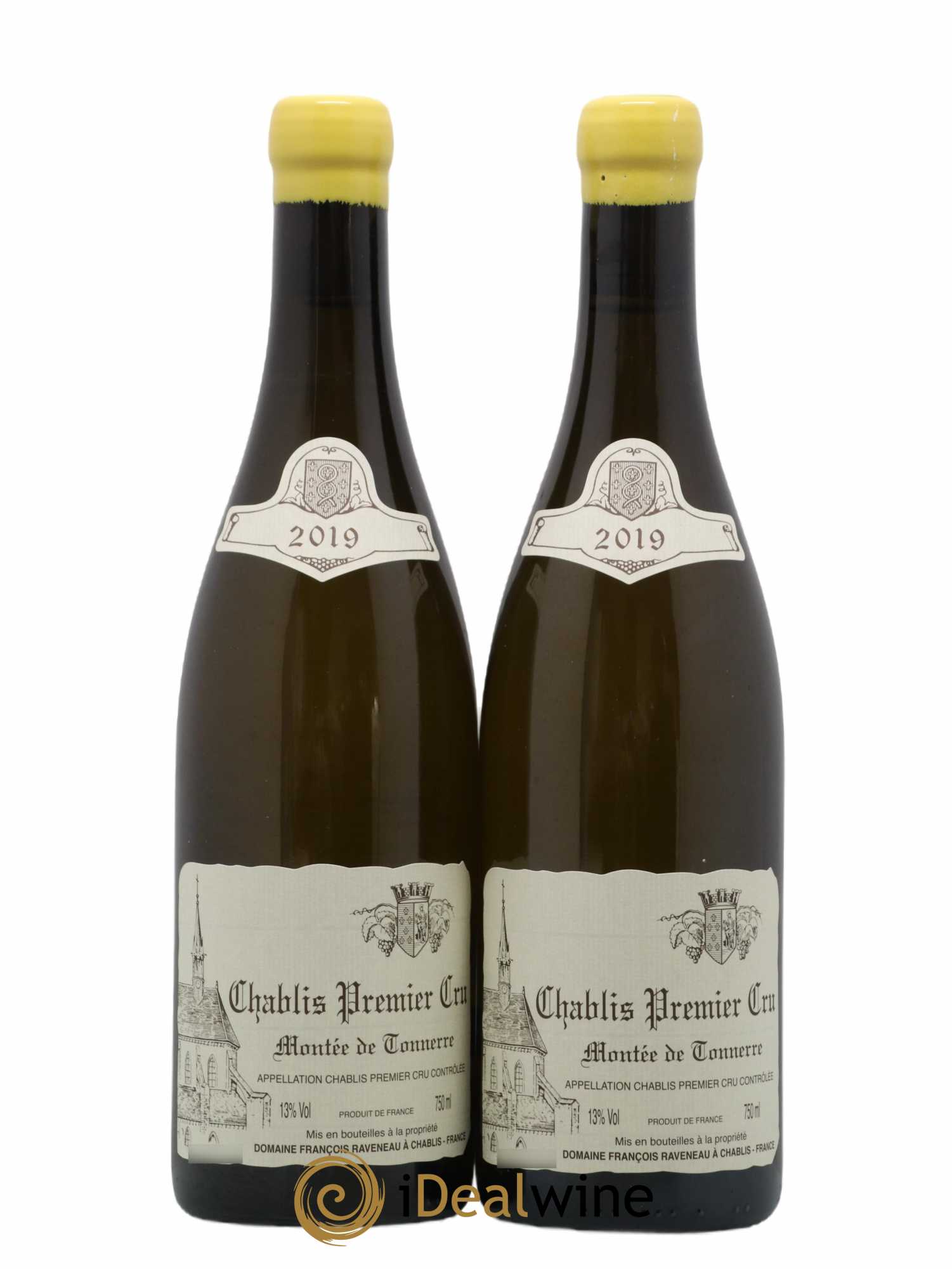 Chablis 1er Cru Montée de Tonnerre Raveneau (Domaine) 2019 - Lot de 2 bouteilles - 0