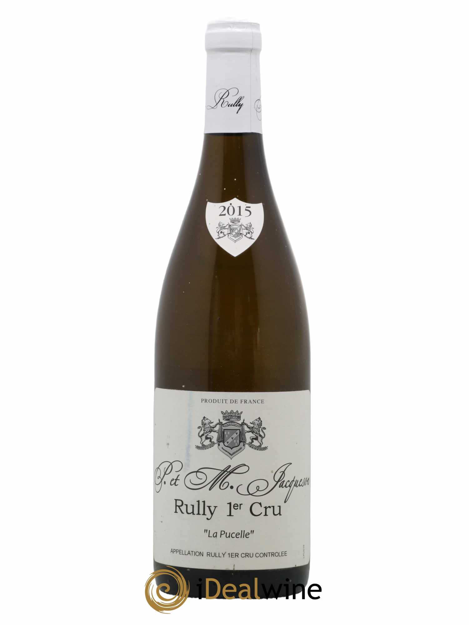 Rully 1er Cru La Pucelle Paul & Marie Jacqueson 2015 - Lot de 1 bouteille - 0
