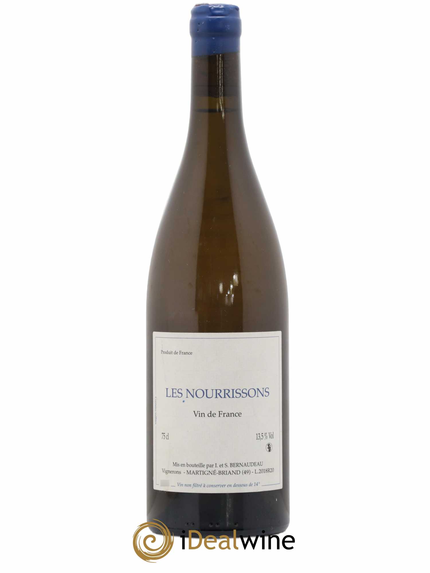 Vin de France Les Nourrissons Stéphane Bernaudeau 2018 - Lot de 1 bouteille - 0