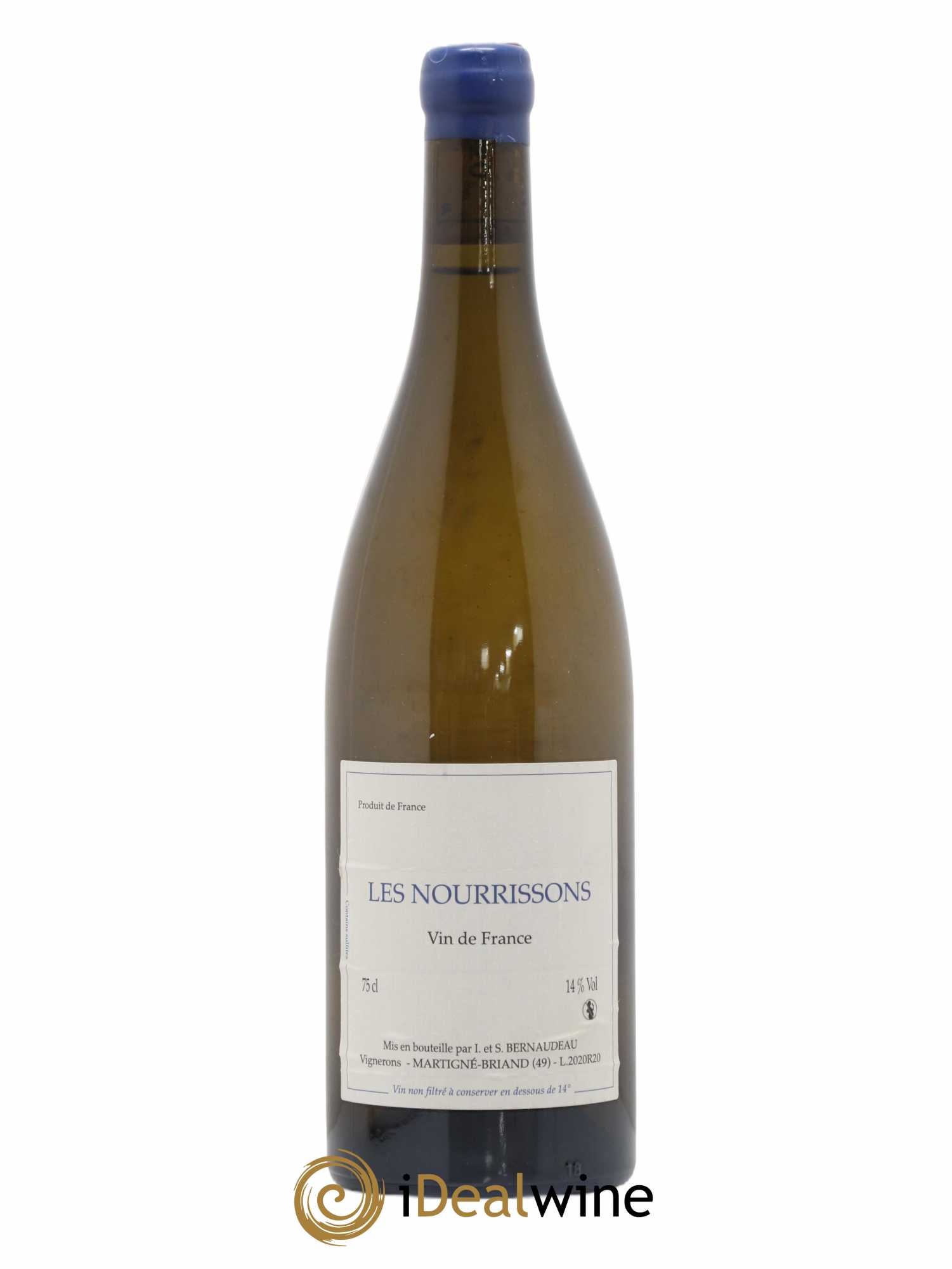 Vin de France Les Nourrissons Stéphane Bernaudeau 2020 - Lot de 1 bouteille - 0
