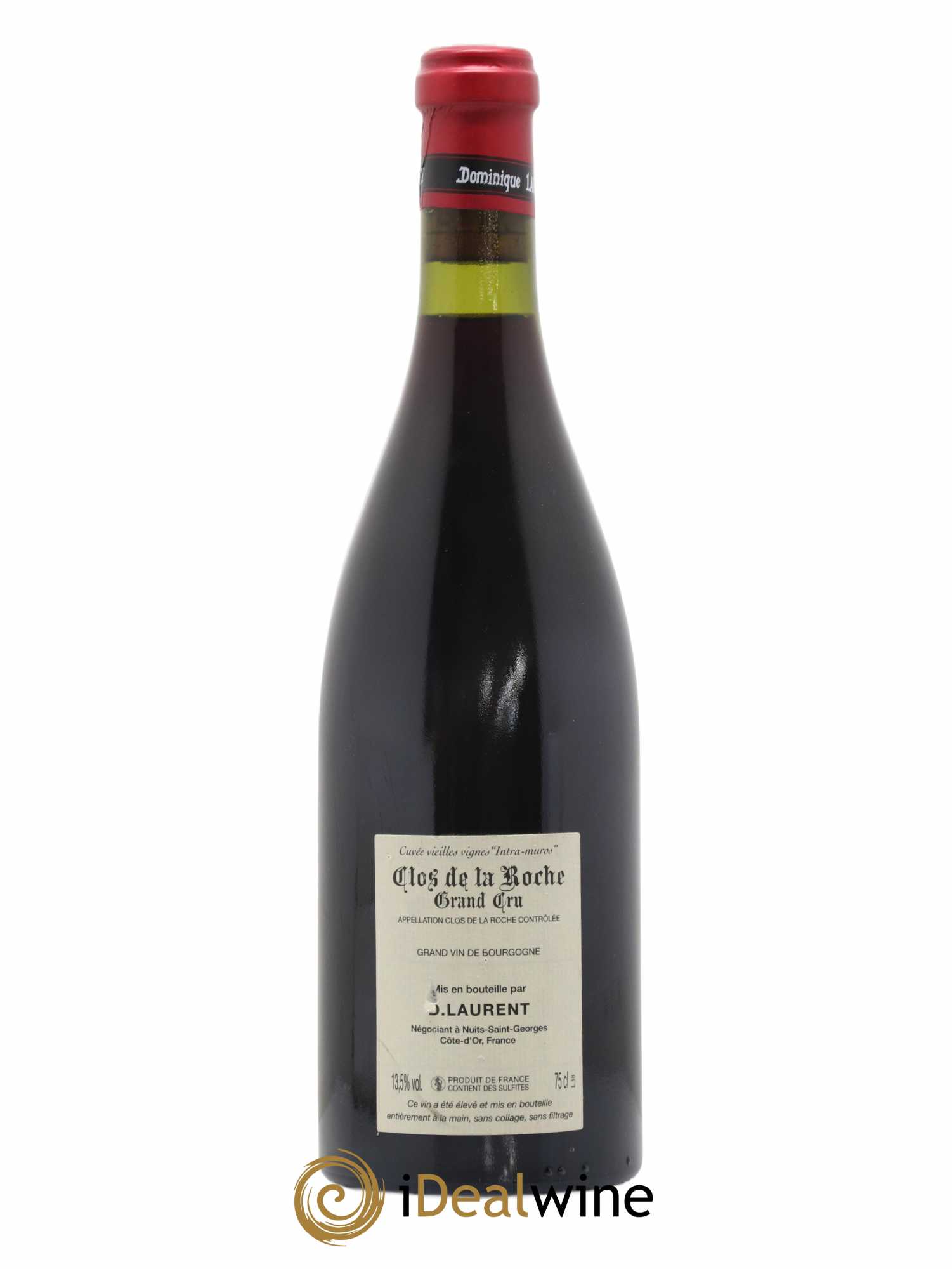 Clos de la Roche Grand Cru Vieilles vignes Intra-muros Dominique Laurent 2006 - Lot de 1 bouteille - 1