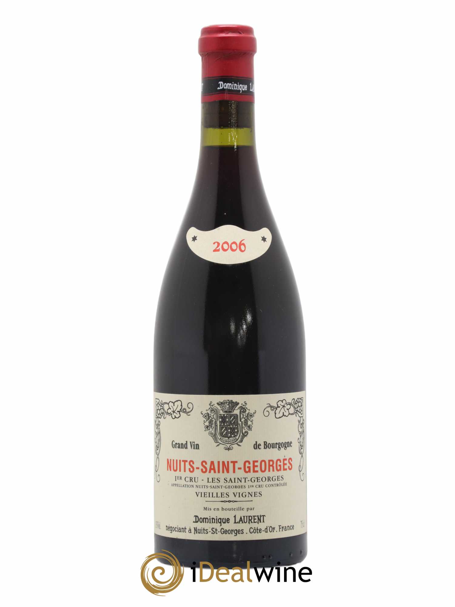 Nuits-Saint-Georges 1er Cru Les Saints Georges Vieilles Vignes Dominique Laurent 2006 - Lot de 1 bouteille - 0