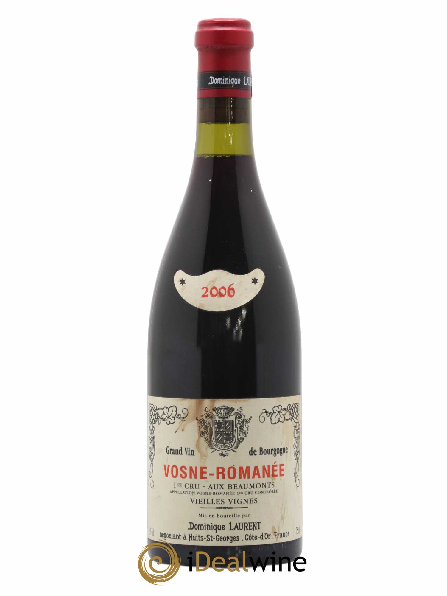Vosne-Romanée 1er Cru Aux Beaumonts Vieilles Vignes Dominique Laurent 2006 - Lot de 1 bouteille - 0