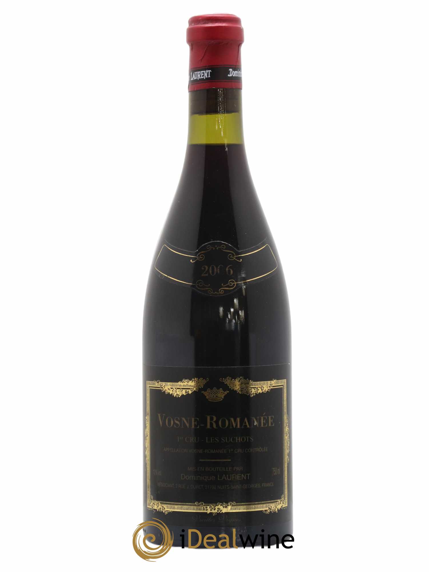 Vosne-Romanée 1er Cru Les Suchots Vieilles Vignes Dominique Laurent 2006 - Lot de 1 bouteille - 0
