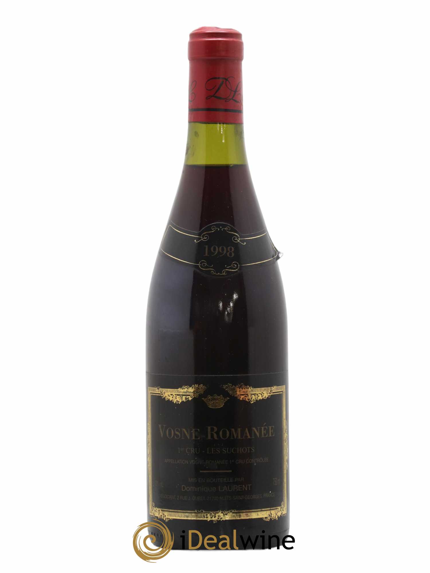 Vosne-Romanée 1er Cru Les Suchots Dominique Laurent 1998 - Lot de 1 bouteille - 0