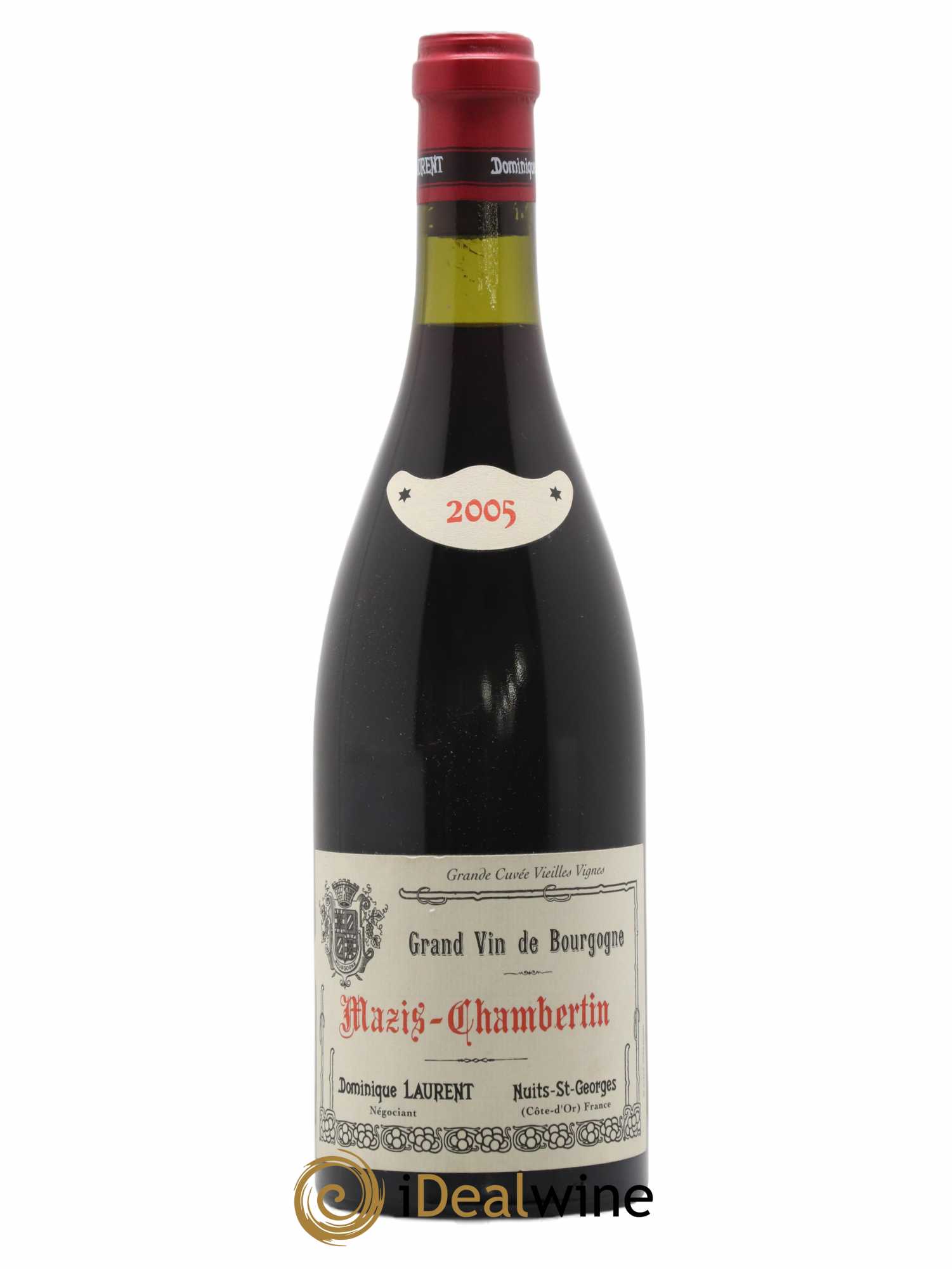 Mazis-Chambertin Grand Cru Vieilles Vignes Cuvée B Dominique Laurent 2005 - Lot de 1 bouteille - 0