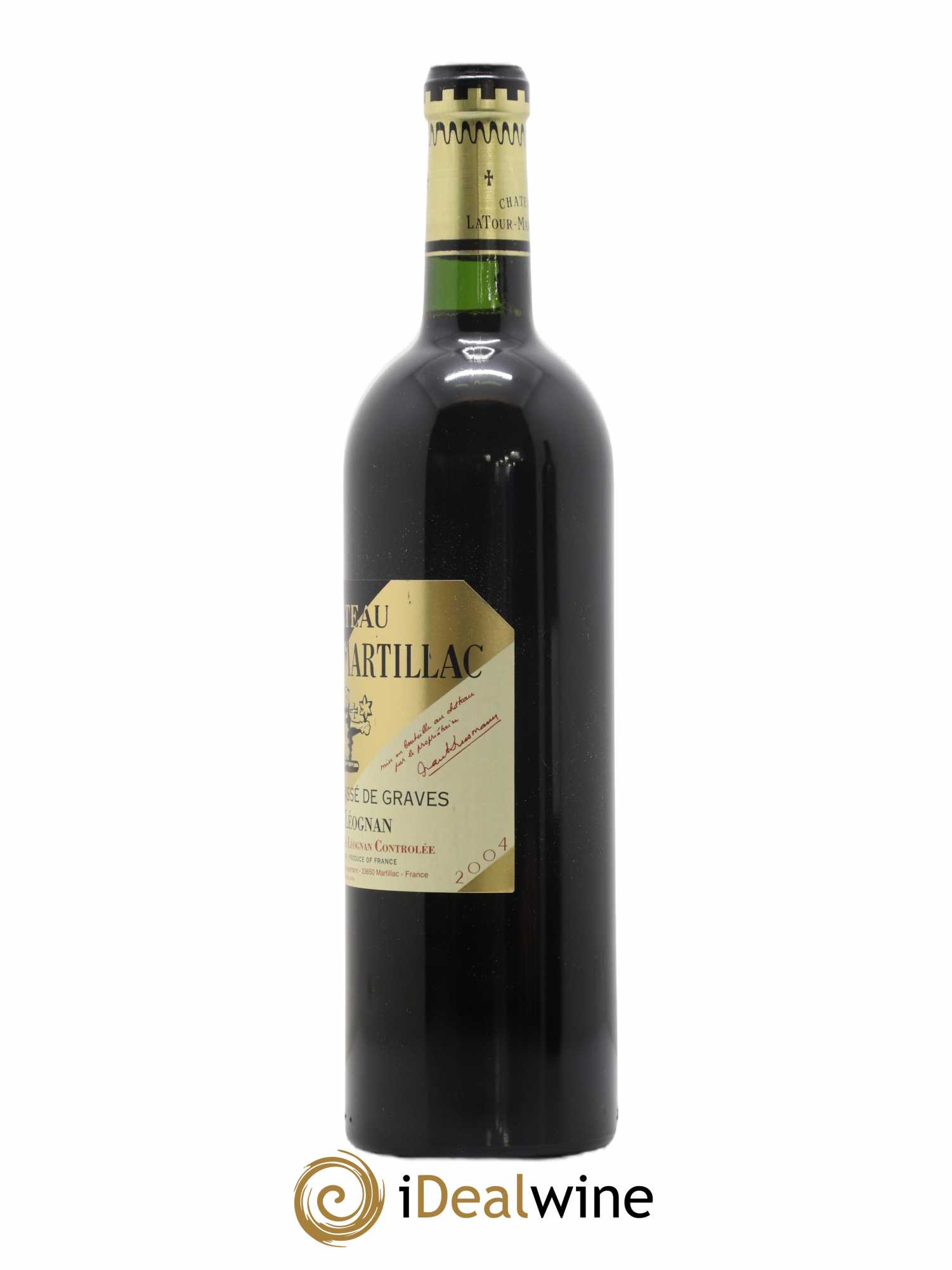 Château Latour-Martillac Cru Classé de Graves 2004 - Lot de 1 bouteille - 1