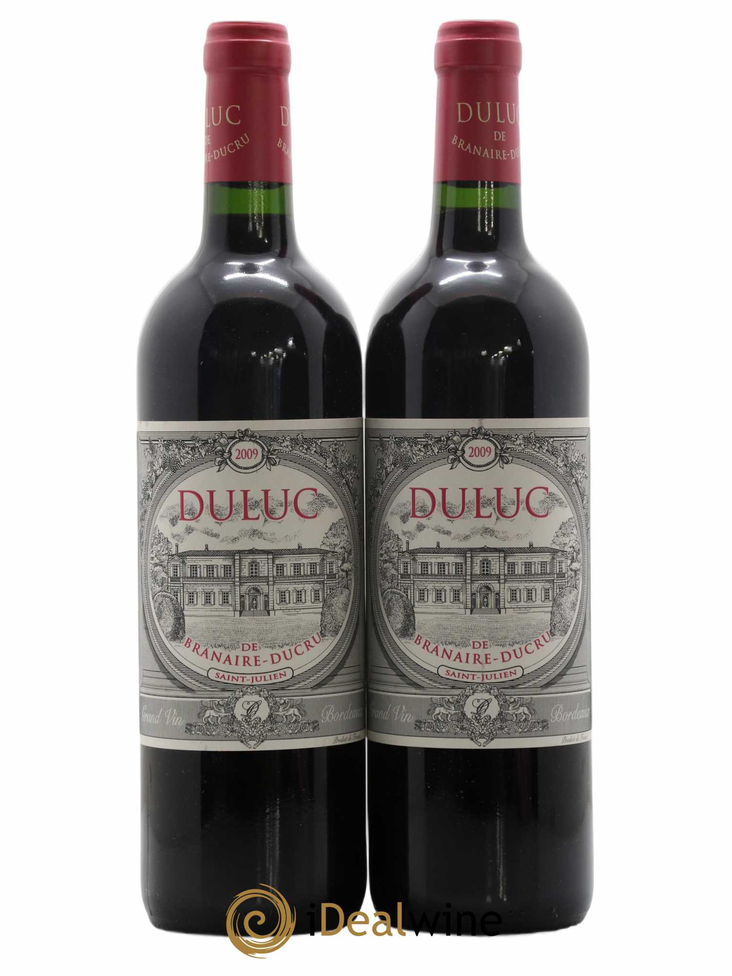 Duluc de Branaire Second Vin 2009 - Lot de 2 bouteilles - 0
