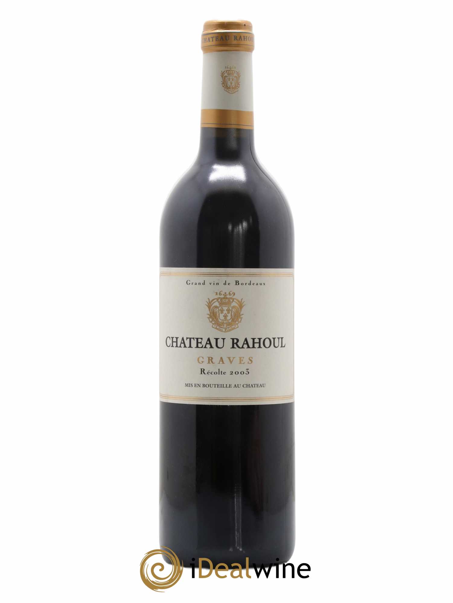 Château Rahoul 2003 - Lot de 1 bouteille - 0