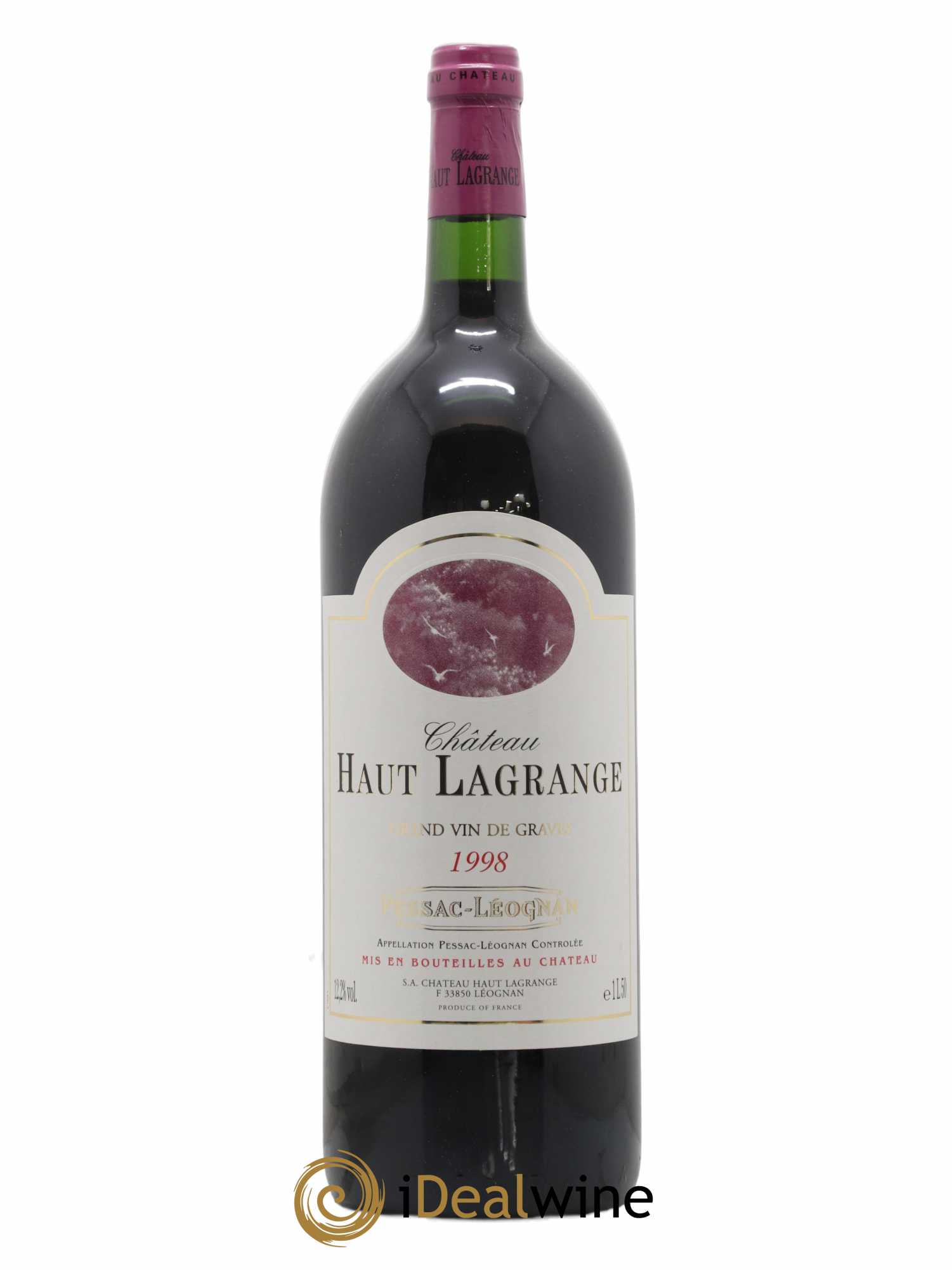 Pessac-Léognan Haut Lagrange 1998 - Lot de 1 magnum - 0