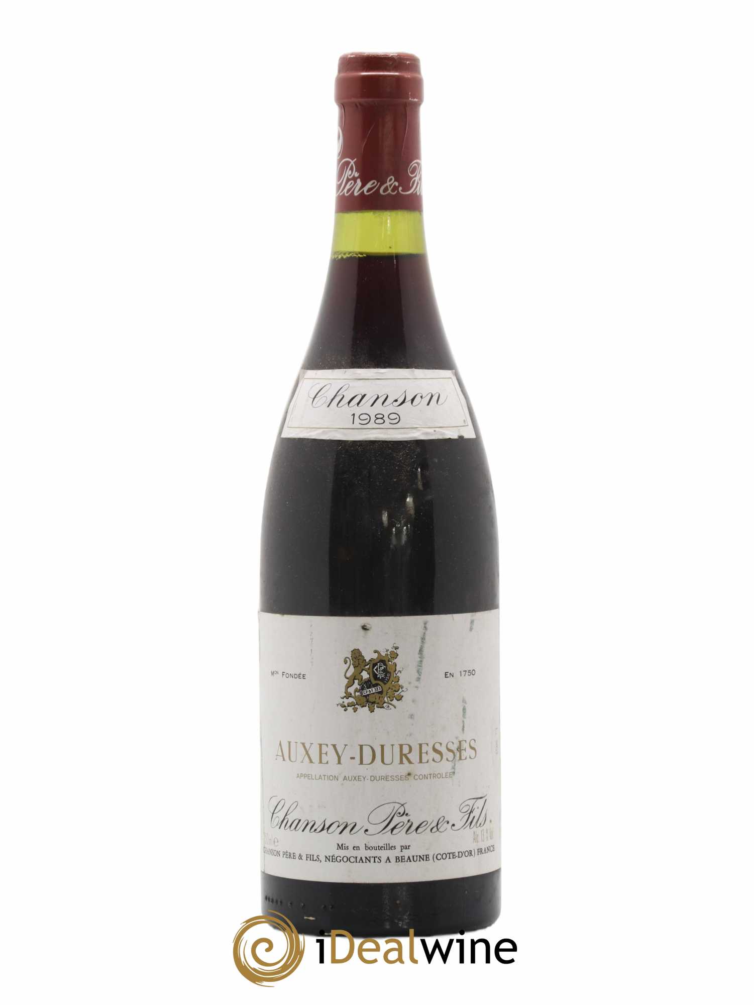 Auxey-Duresses Chanson 1989 - Lot de 1 bouteille - 0
