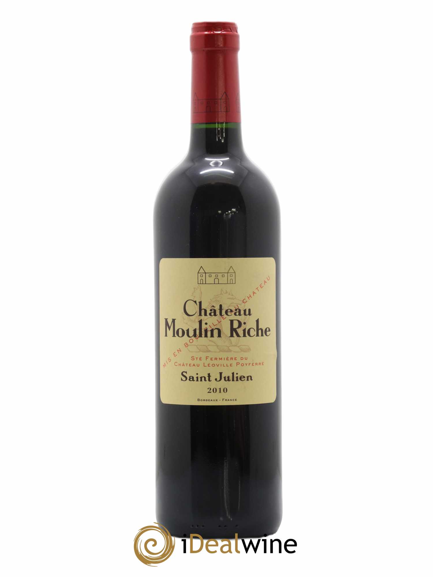Château Moulin Riche 2010 - Lot de 1 bouteille - 0