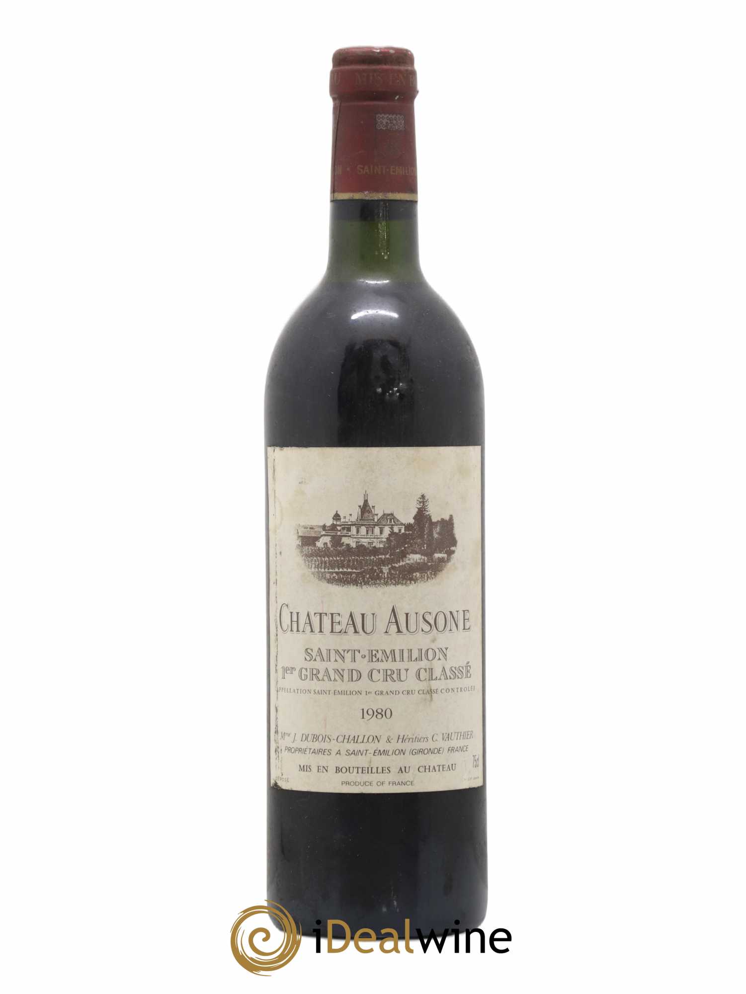 Château Ausone 1er Grand Cru Classé A 1980 - Lot de 1 bouteille - 0