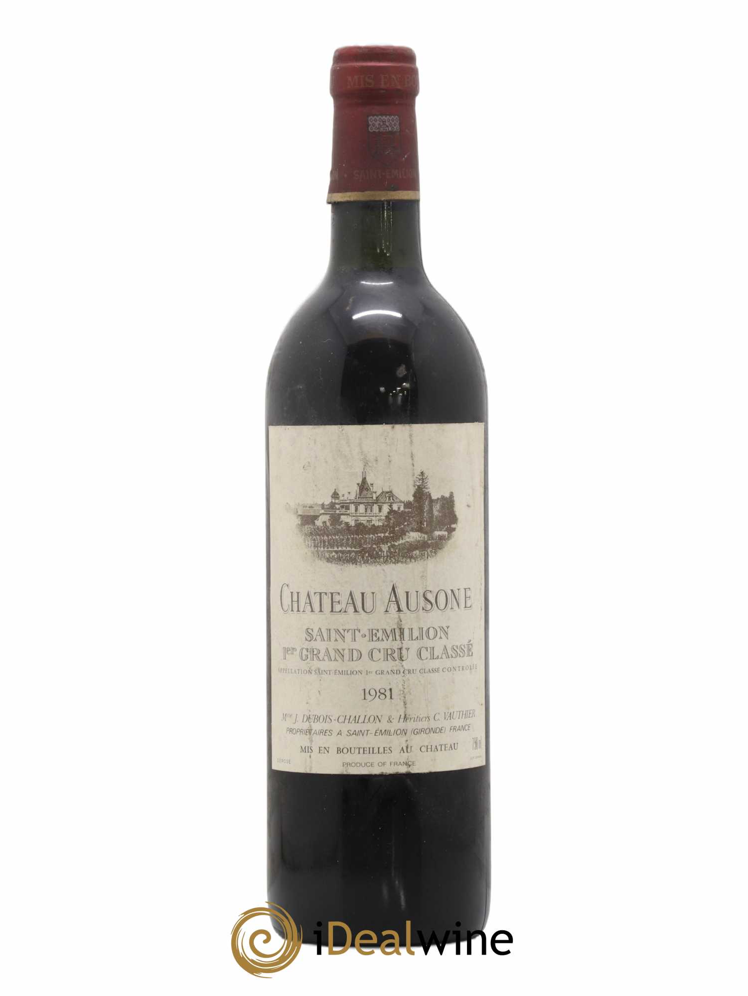 Château Ausone 1er Grand Cru Classé A 1981 - Lot de 1 bouteille - 0