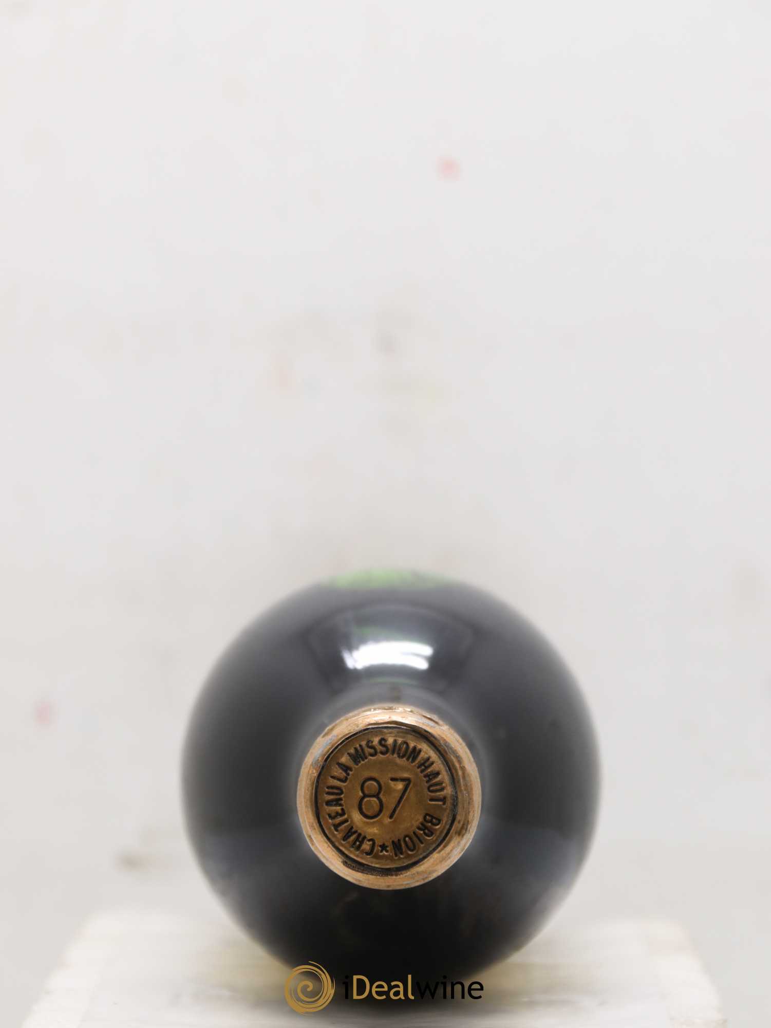 Château la Mission Haut-Brion Cru Classé de Graves 1987 - Lot de 2 bouteilles - 1