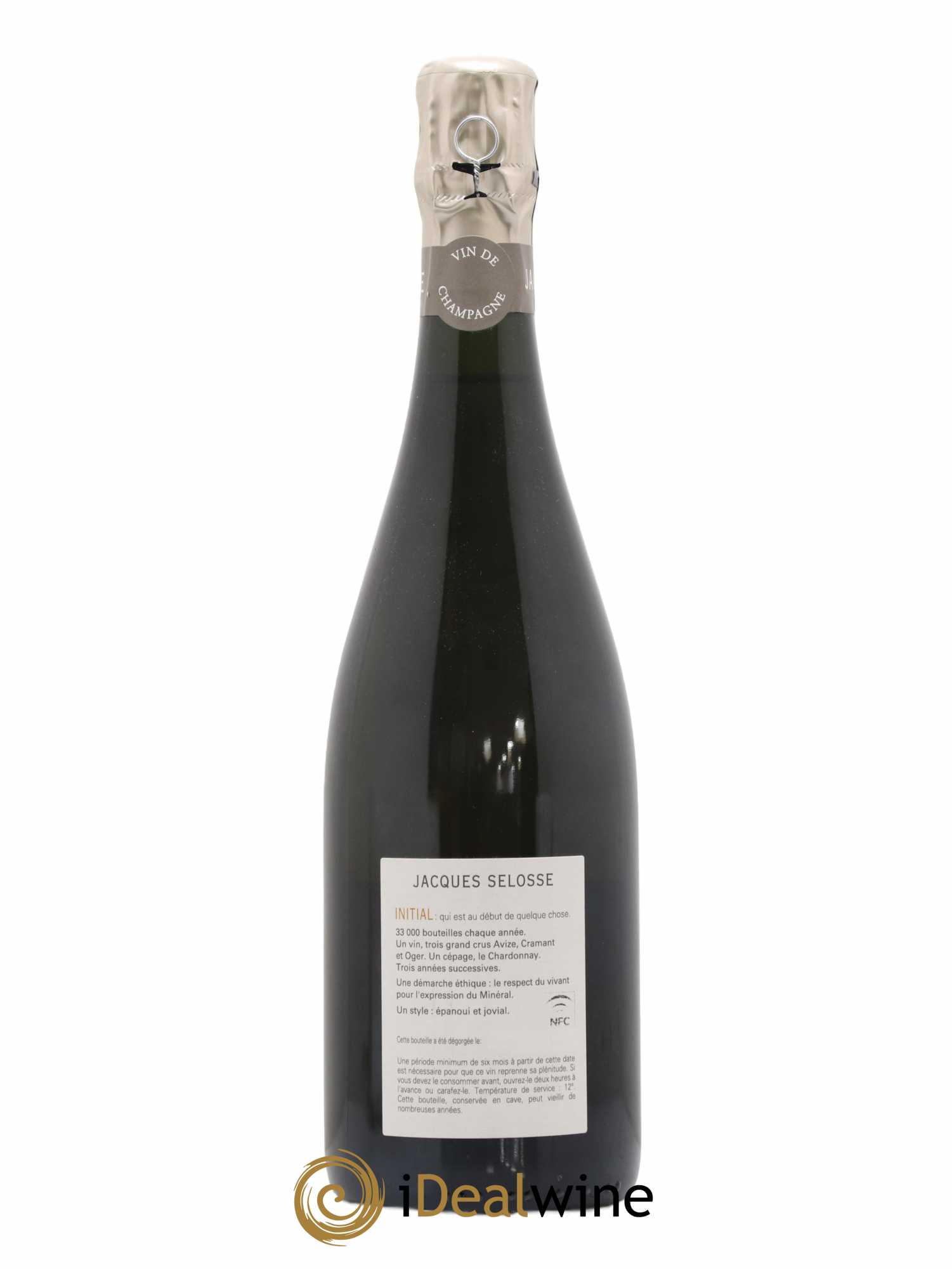 Initial Brut Jacques Selosse - Lot de 1 bouteille - 1