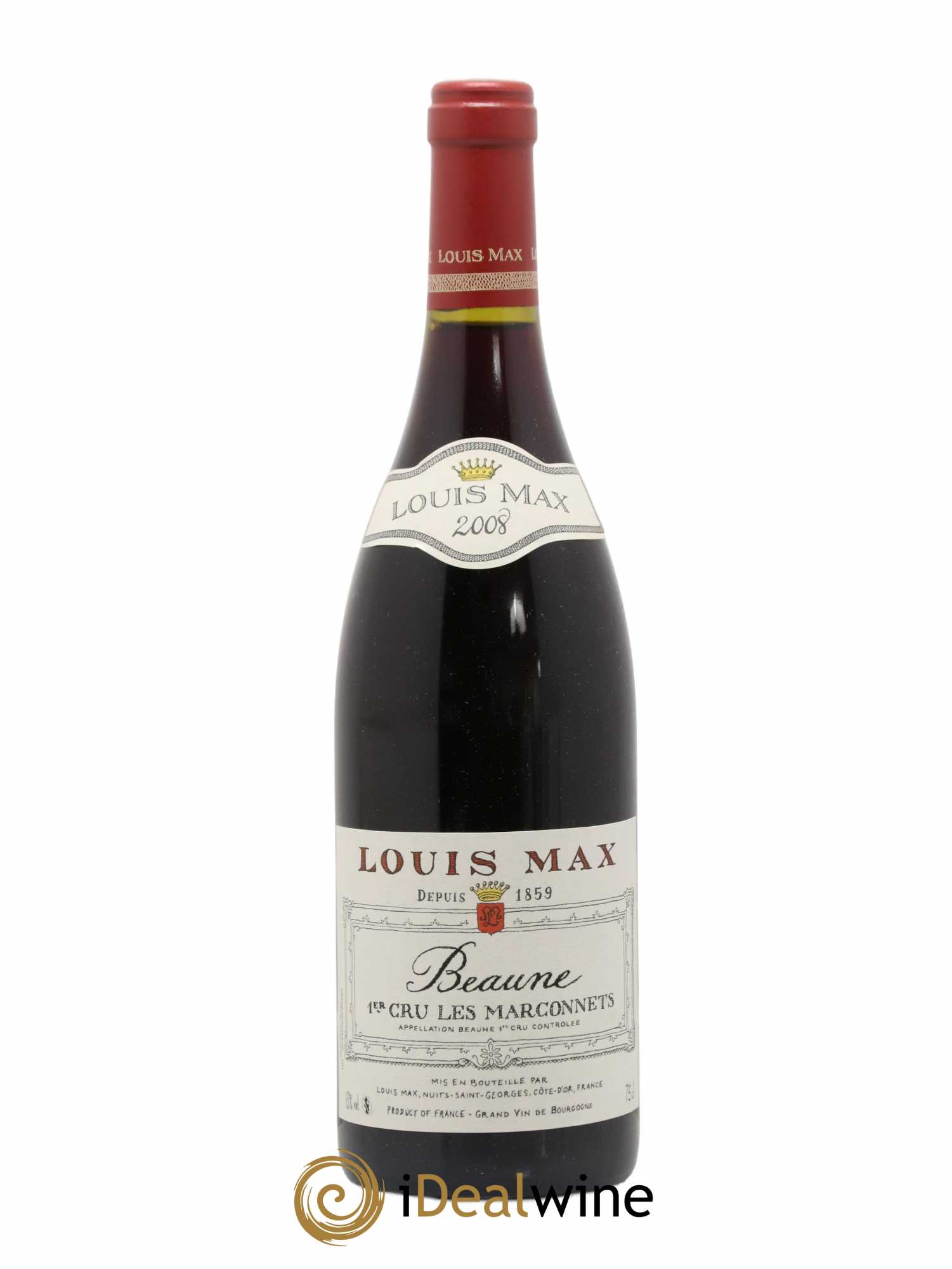 Beaune 1er Cru Les Marconnets Domaine Louis Max 2008 - Lot de 1 bouteille - 0