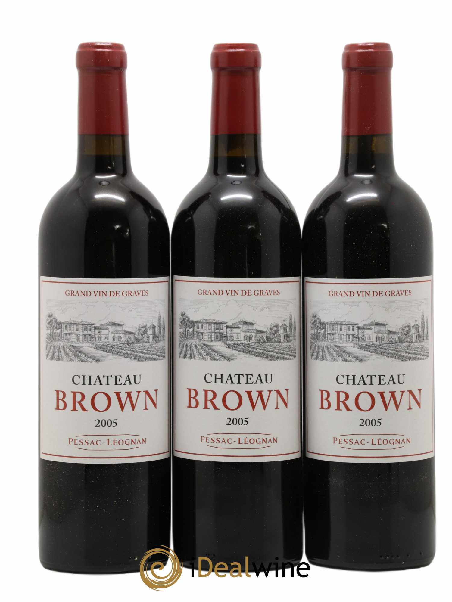 Château Brown 2005 - Lot de 12 bouteilles - 1