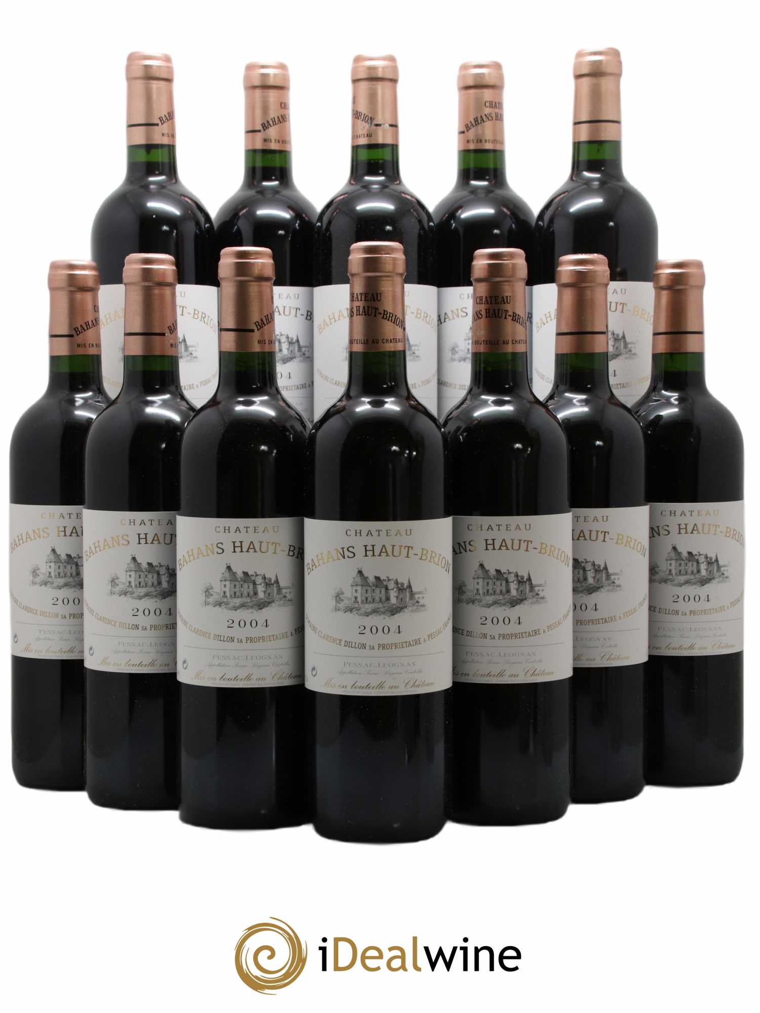 Clarence (Bahans) de Haut-Brion Second Vin 2004 - Lot de 12 bouteilles - 0