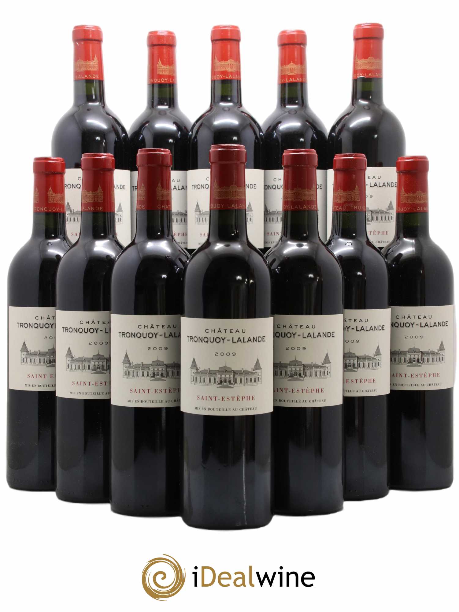Château Tronquoy Lalande 2009 - Lot de 12 bouteilles - 0